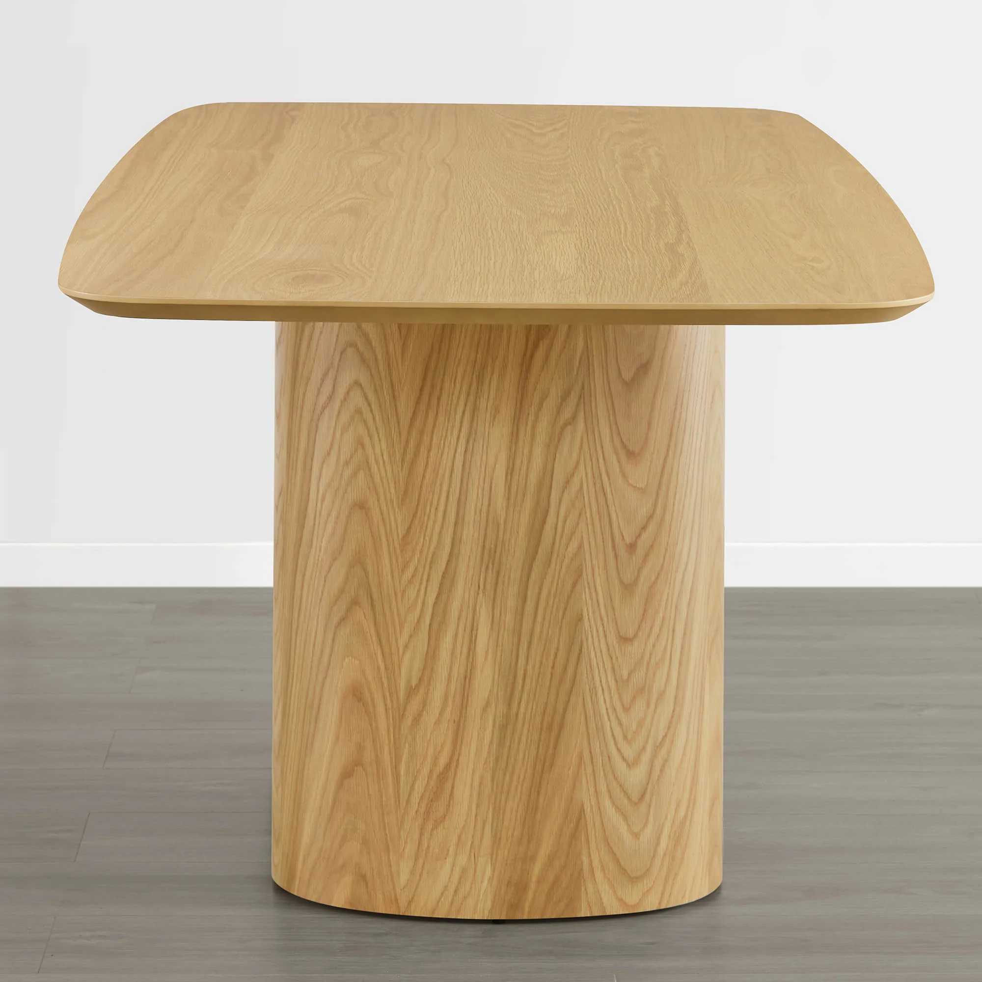 Elowen Sculptural Wood Base Dining Table - Image 7