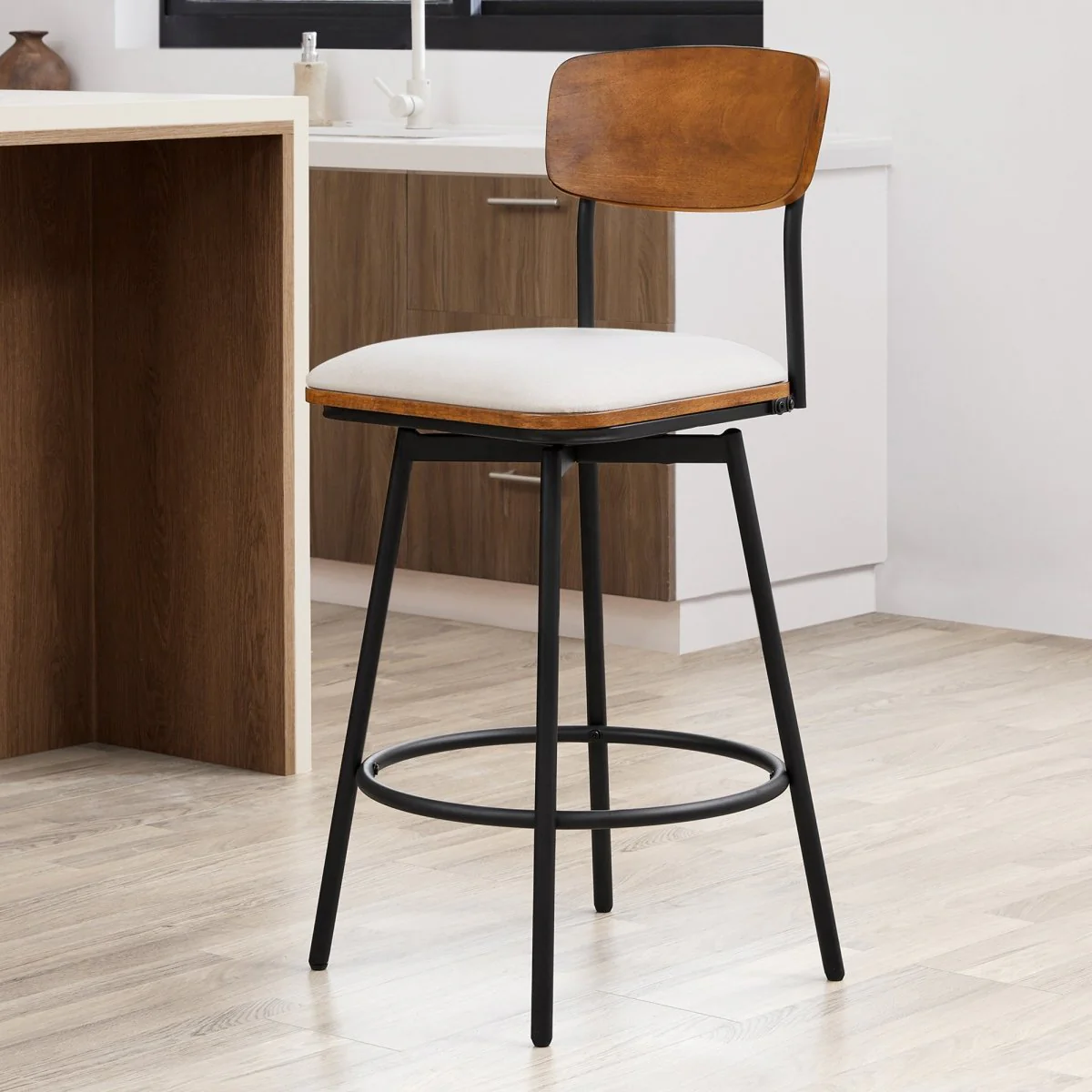 Aislinn Swivel Bar & Counter Stools - Image 3