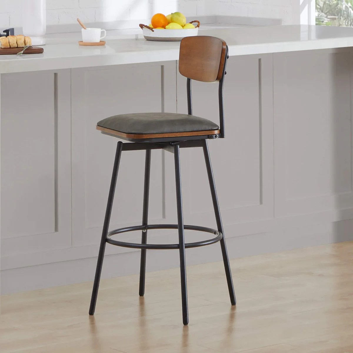 Aislinn Swivel Bar & Counter Stools - Image 32