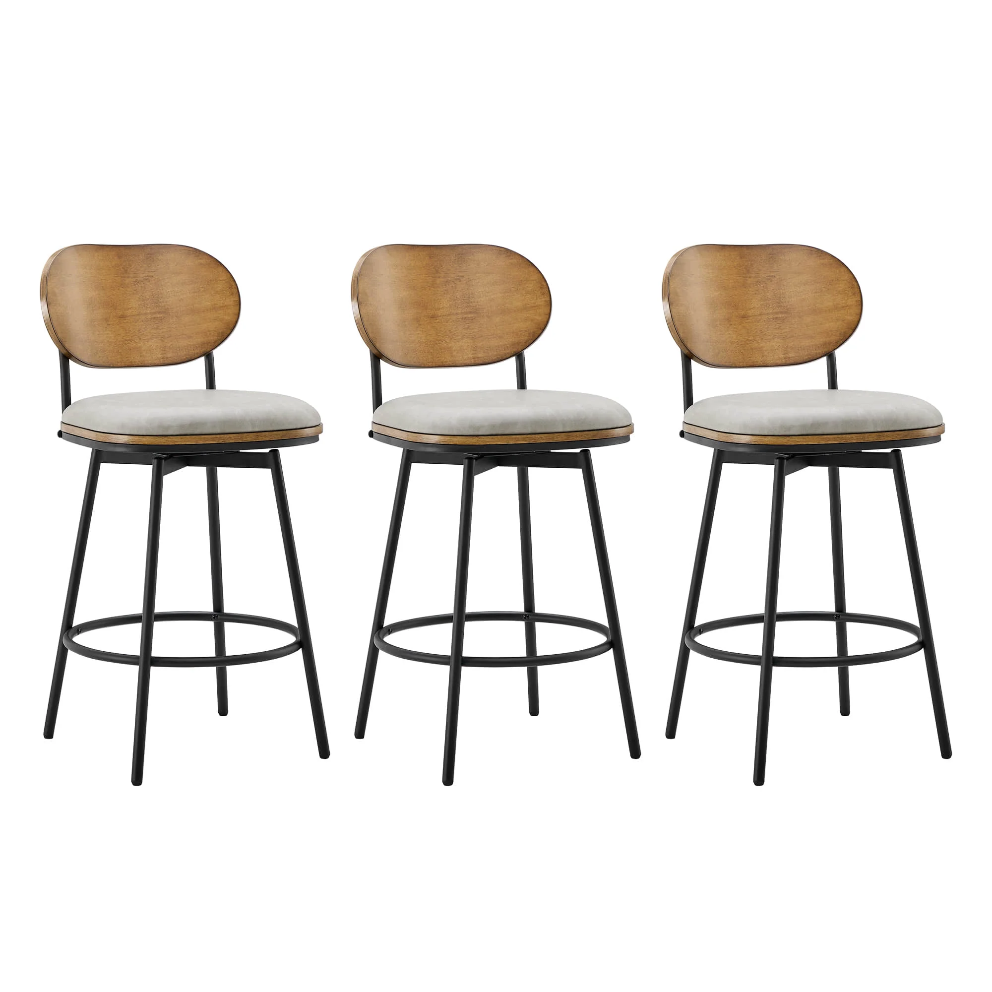 Aislinn Swivel Bar & Counter Stools - Image 78