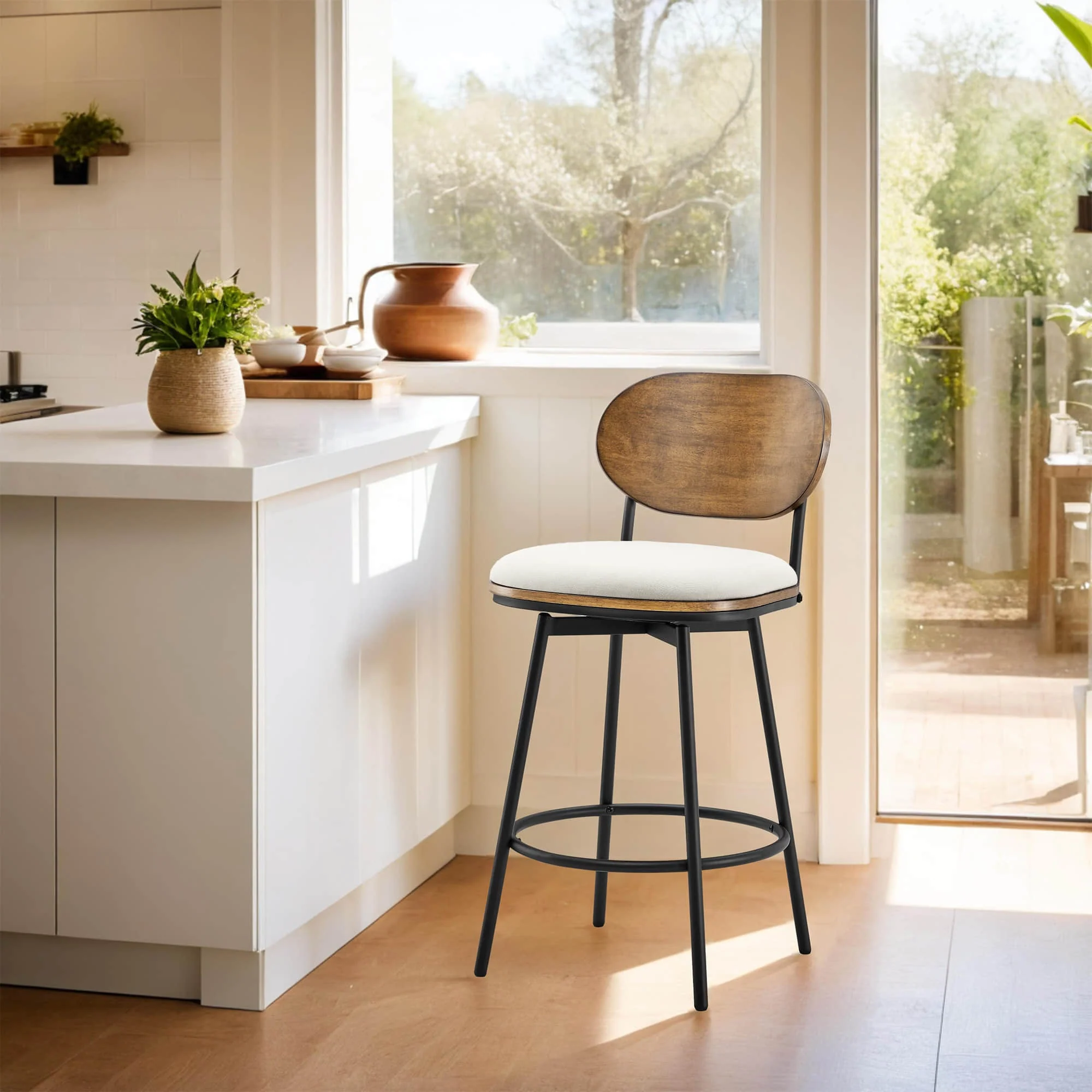 Aislinn Swivel Bar & Counter Stools - Image 81