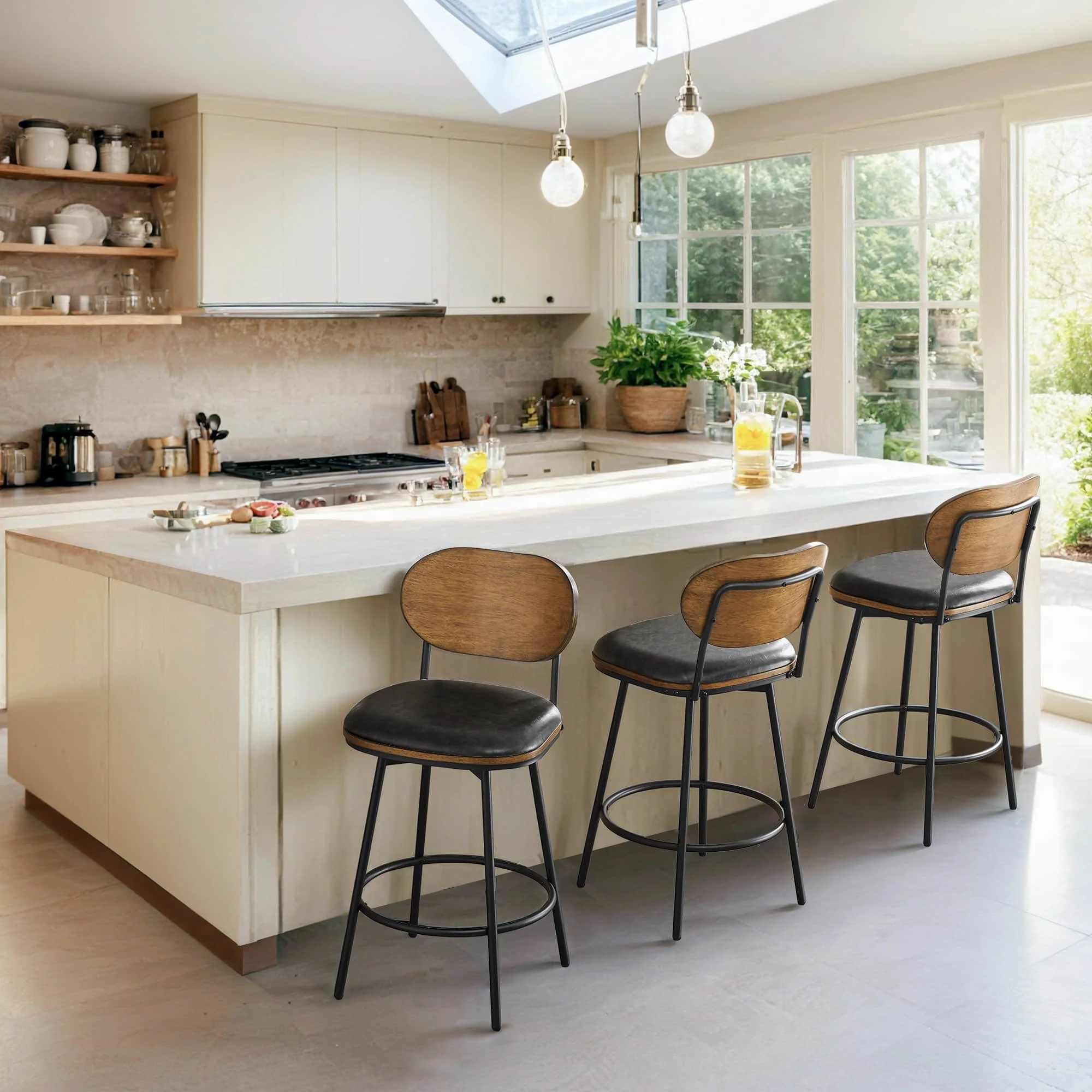 Aislinn Swivel Bar & Counter Stools - Image 87