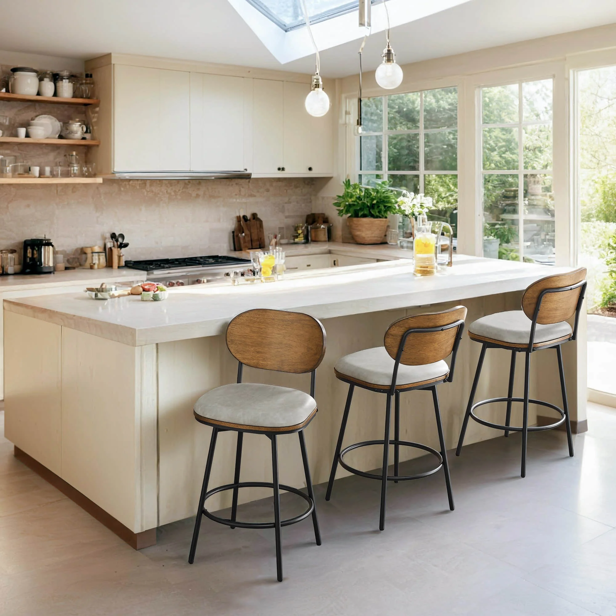 Aislinn Swivel Bar & Counter Stools - Image 93