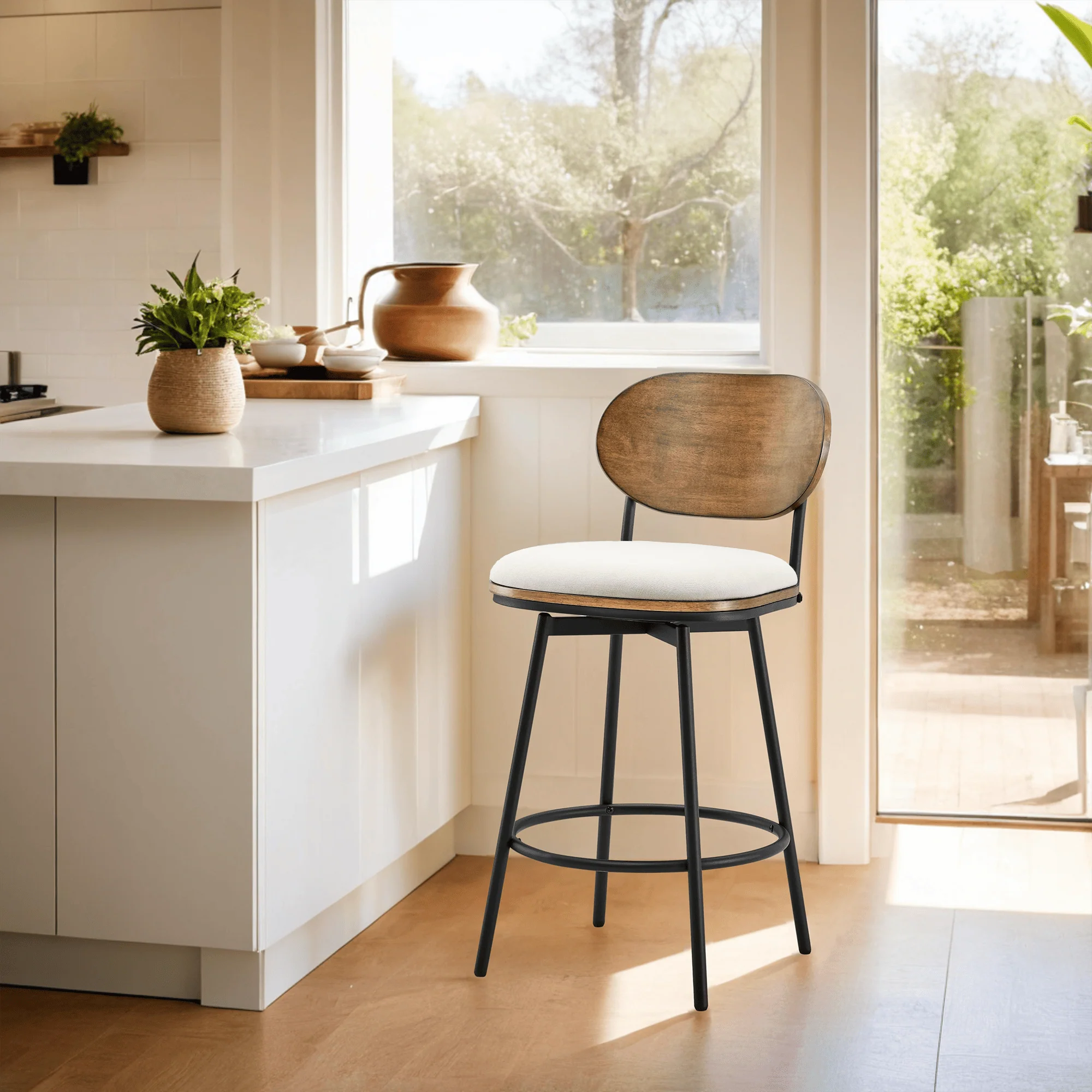 Aislinn Swivel Bar & Counter Stools - Image 94