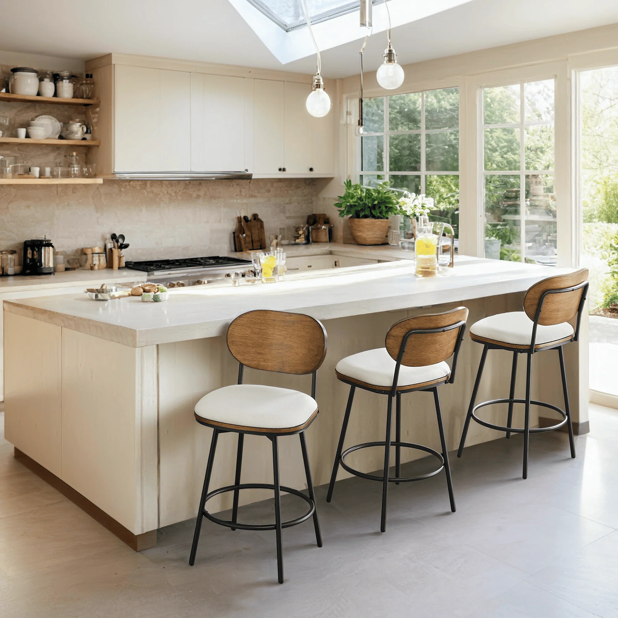 Aislinn Swivel Bar & Counter Stools - Image 95