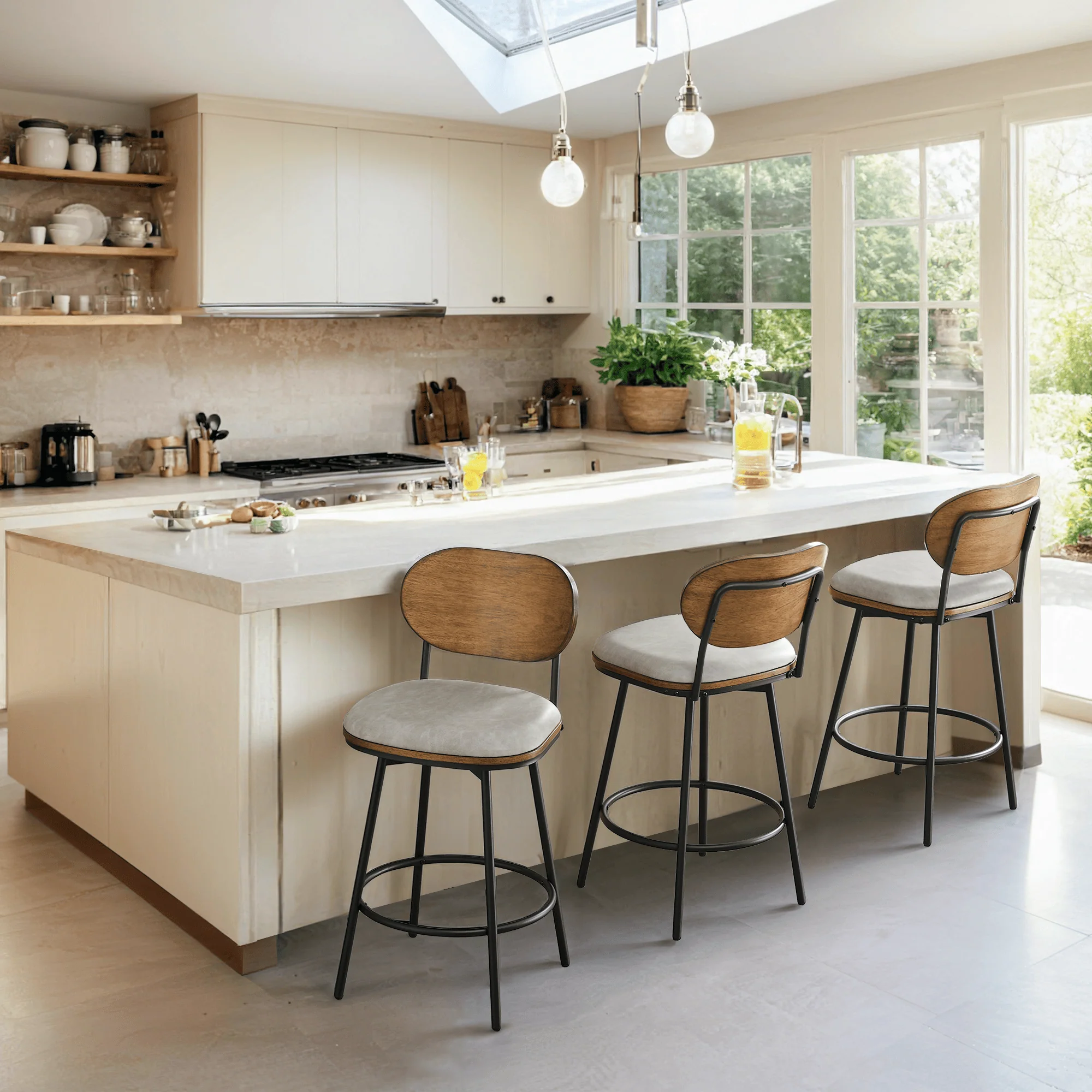 Aislinn Swivel Bar & Counter Stools - Image 98