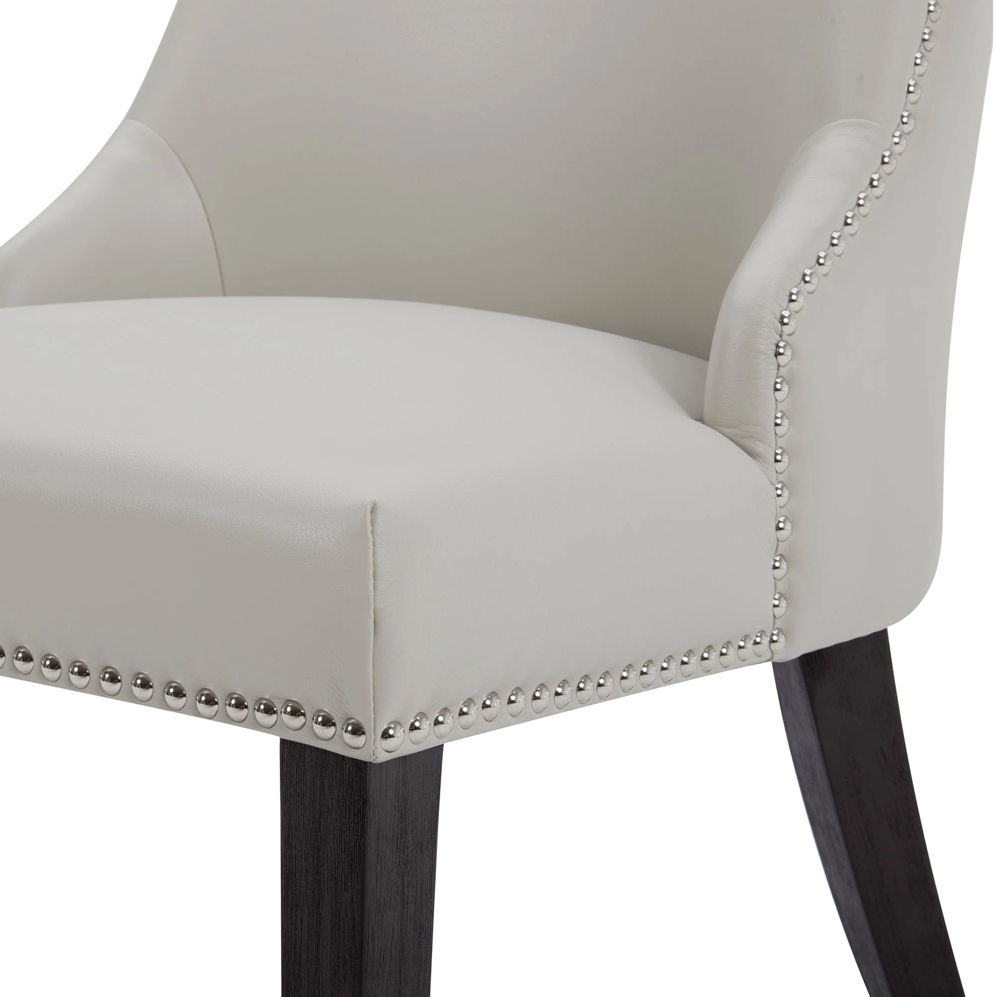 Asher Upholstered Dining Chair with Nailhead Trim (Set of 2) - Image 13