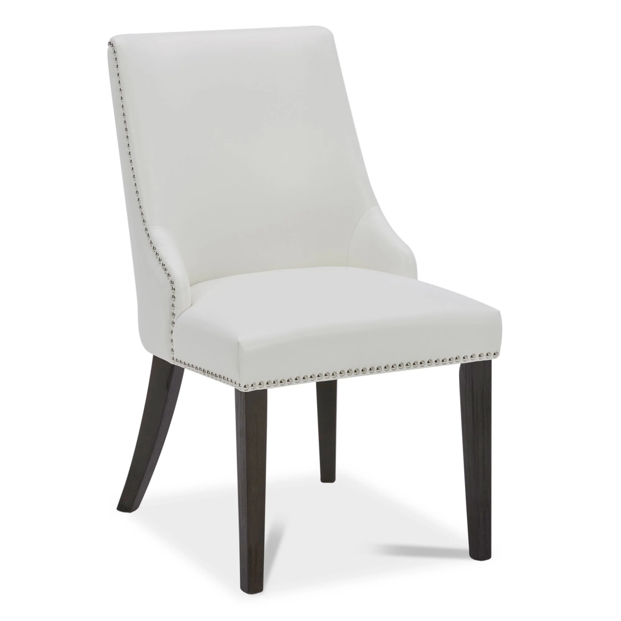 Asher Upholstered Dining Chair with Nailhead Trim (Set of 2) - Image 15