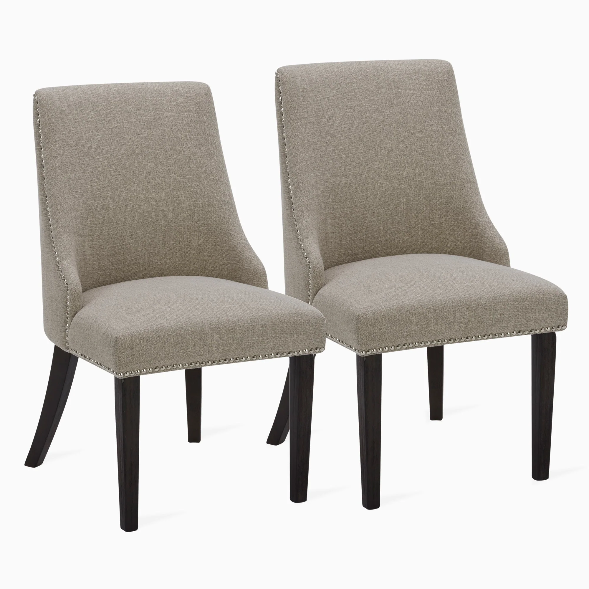 Asher Upholstered Dining Chair with Nailhead Trim (Set of 2) - Image 21