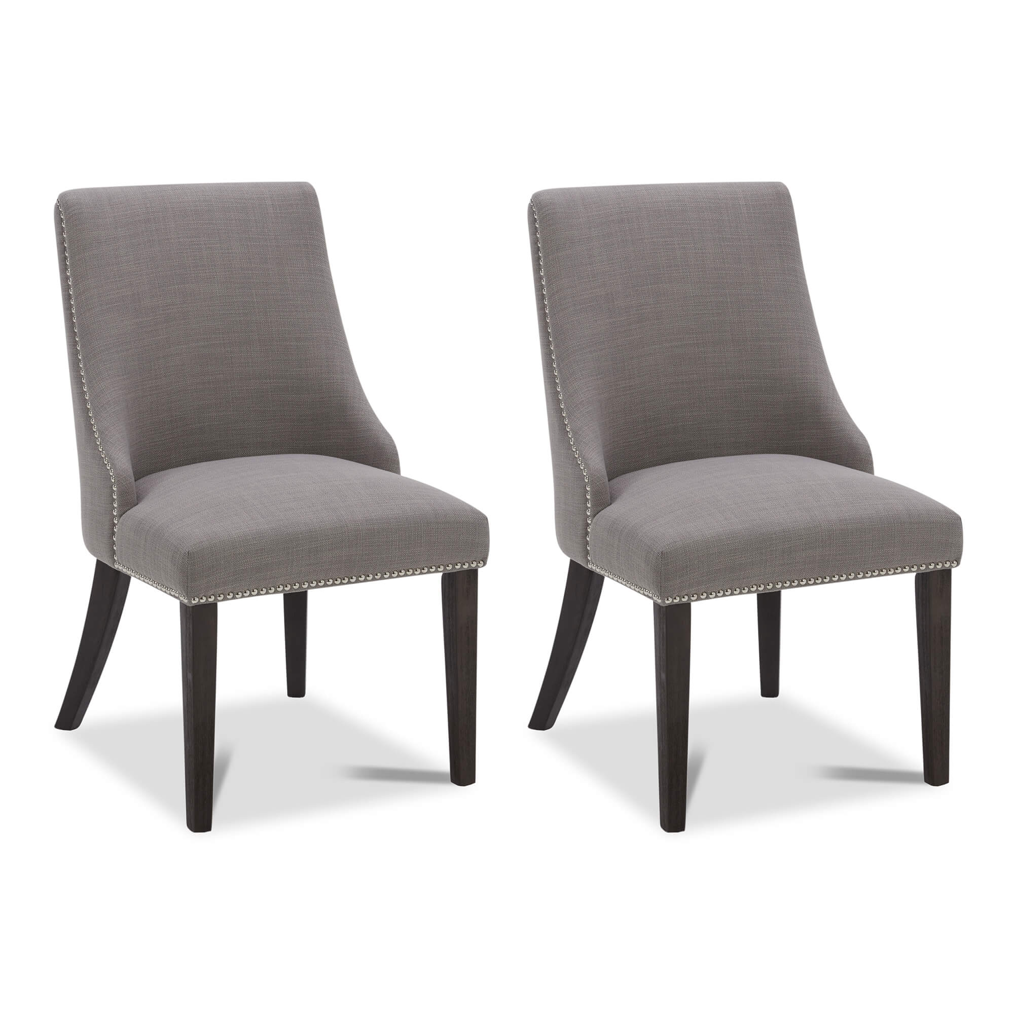 Asher Upholstered Dining Chair with Nailhead Trim (Set of 2) - Image 28