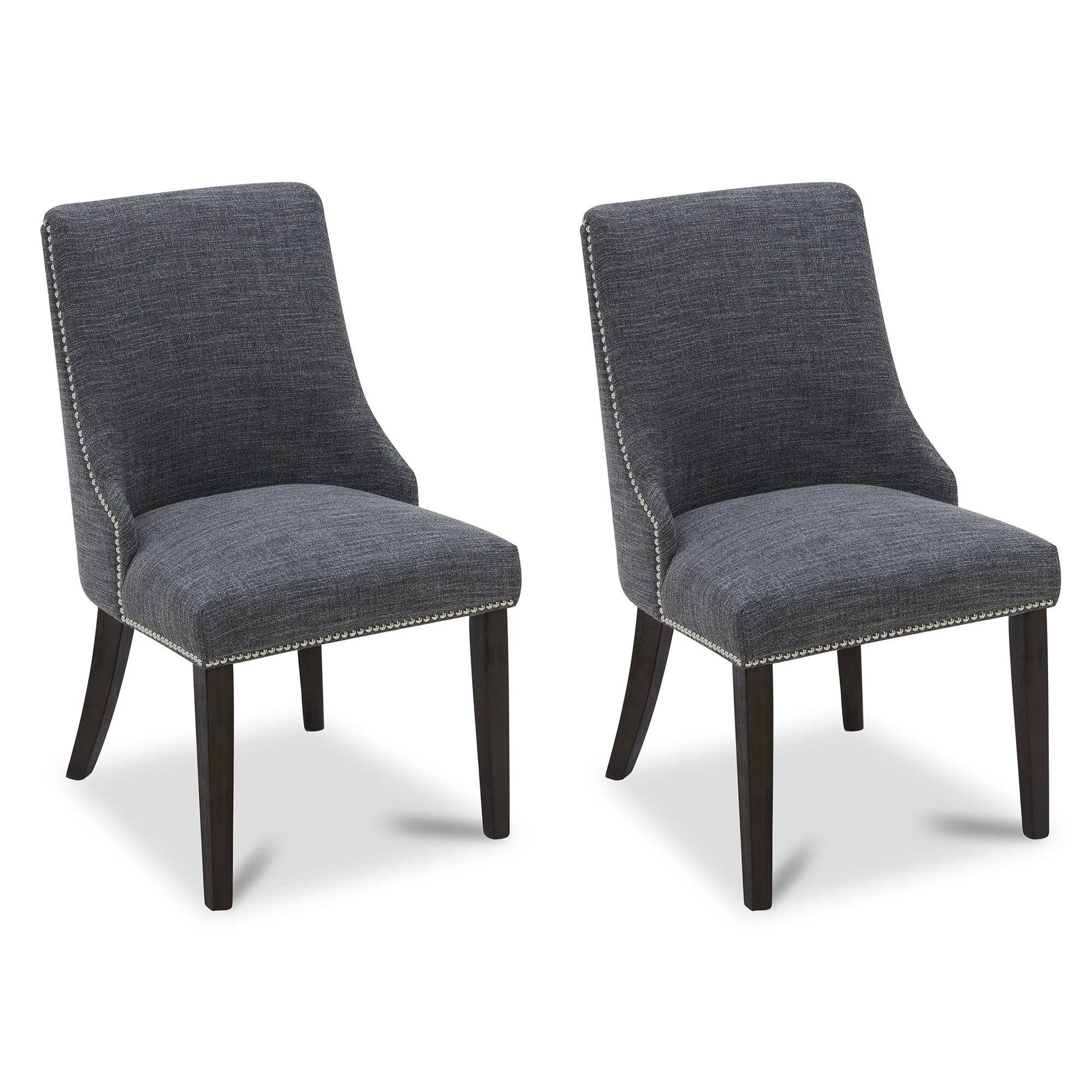 Asher Upholstered Dining Chair with Nailhead Trim (Set of 2) - Image 32
