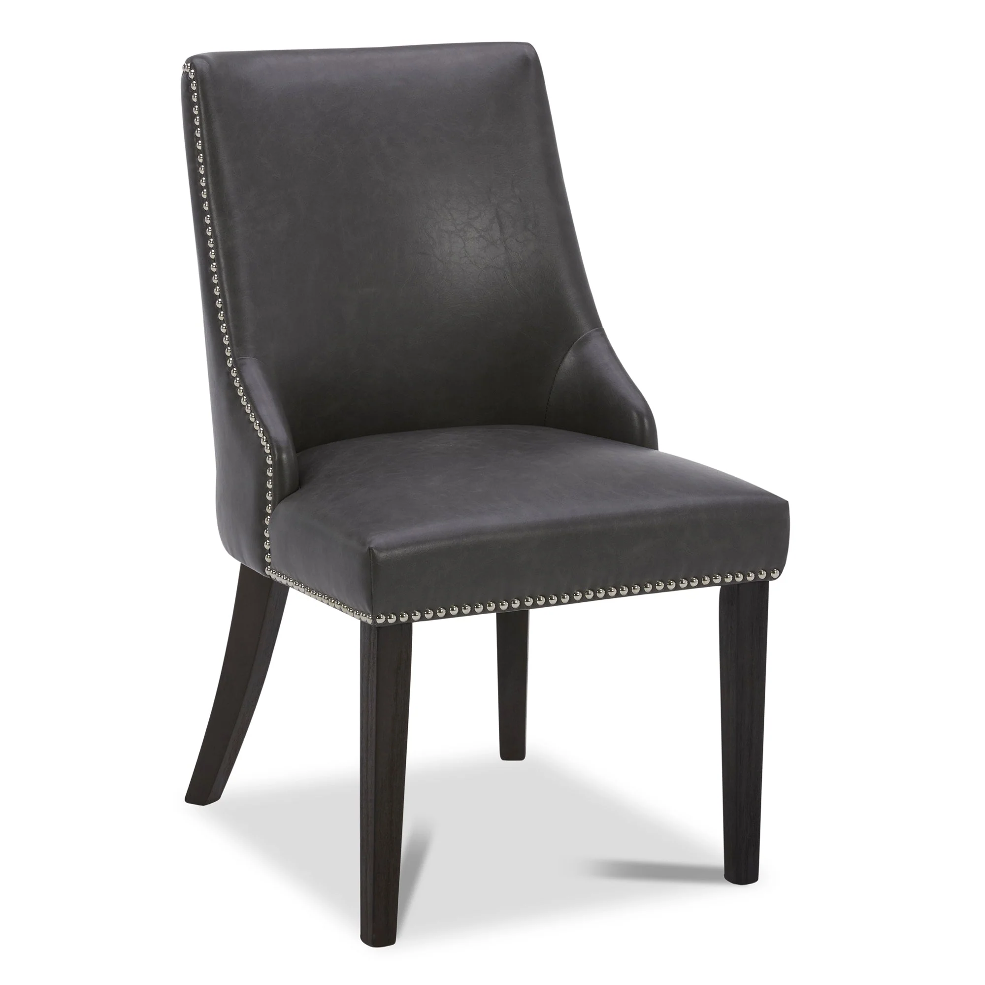 Asher Upholstered Dining Chair with Nailhead Trim (Set of 2) - Image 37