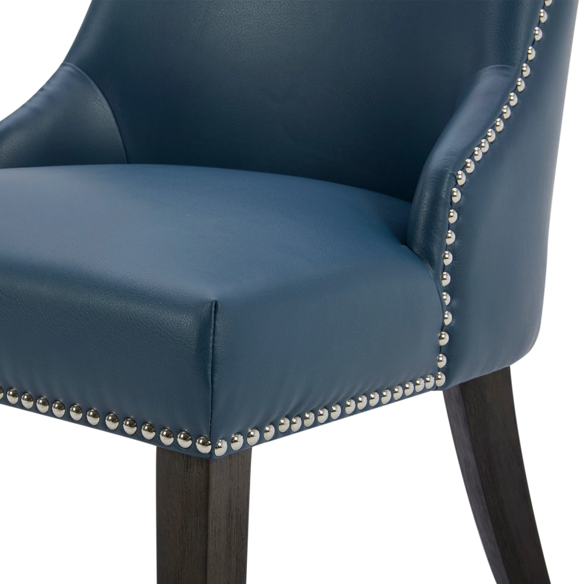 Asher Upholstered Dining Chair with Nailhead Trim (Set of 2) - Image 42