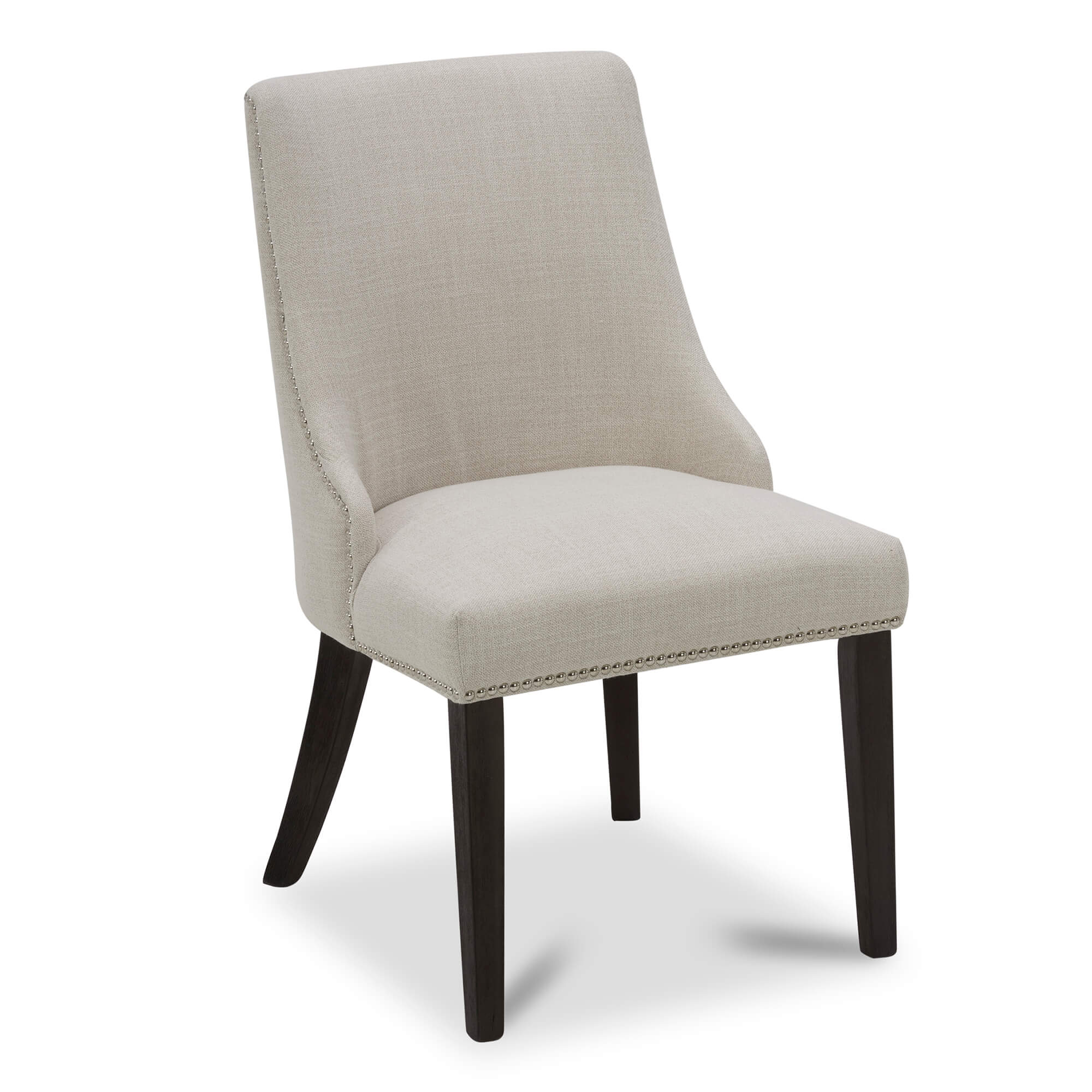 Asher Upholstered Dining Chair with Nailhead Trim (Set of 2) - Image 7