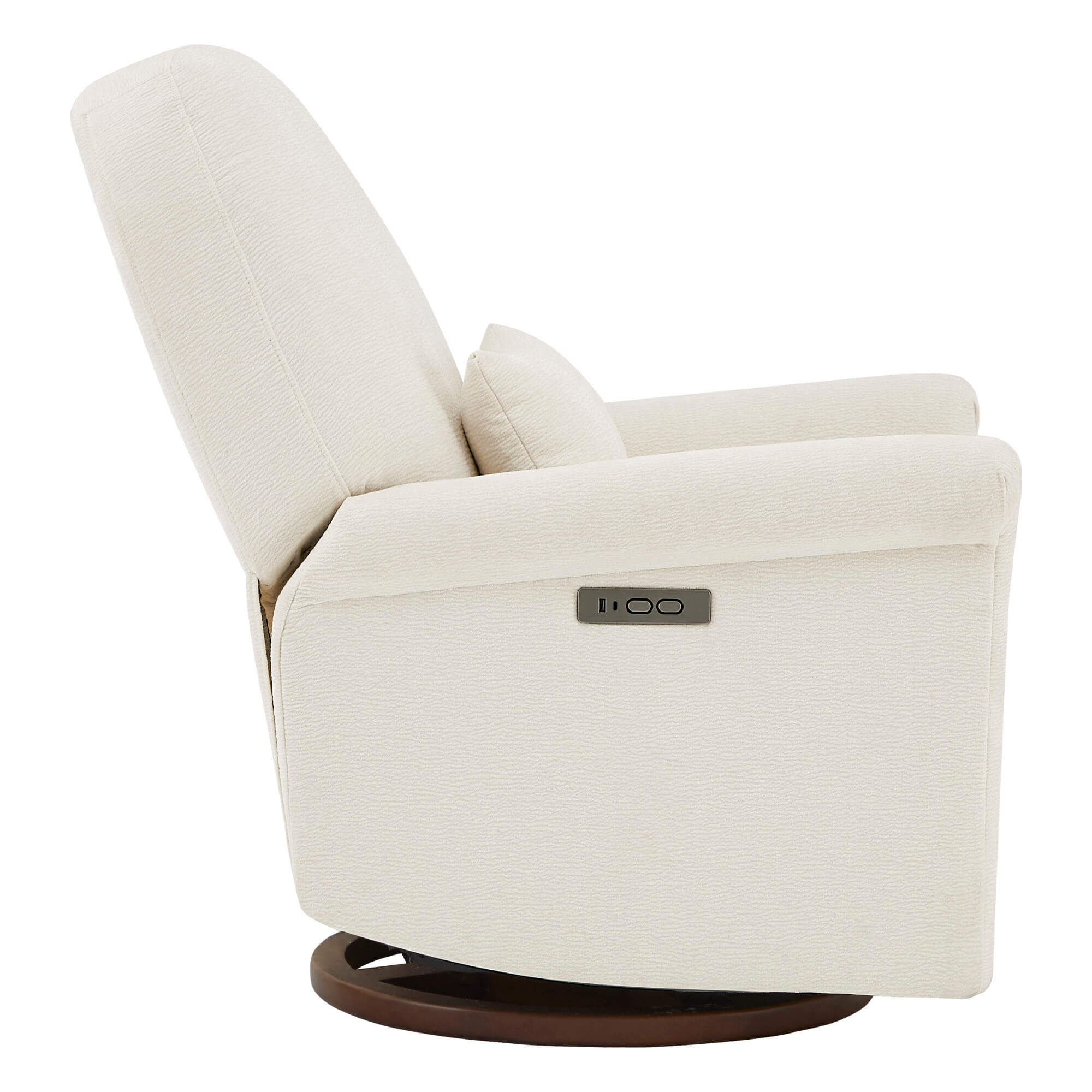 Aurora Power Swivel Nursery Glider Recliner - Image 5