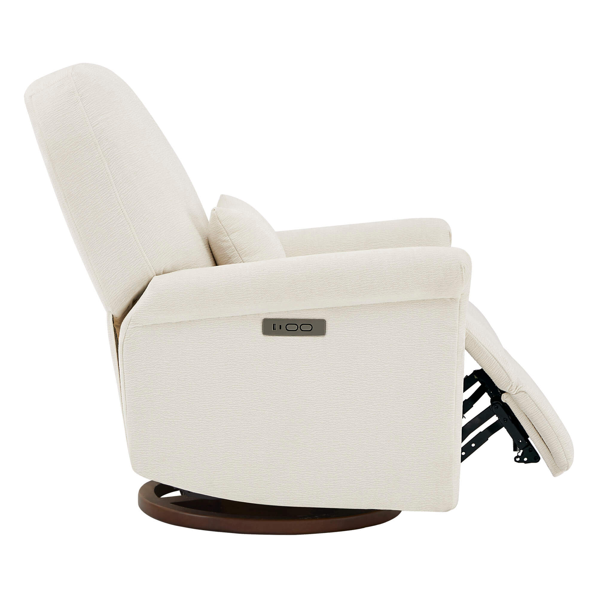 Aurora Power Swivel Nursery Glider Recliner - Image 6