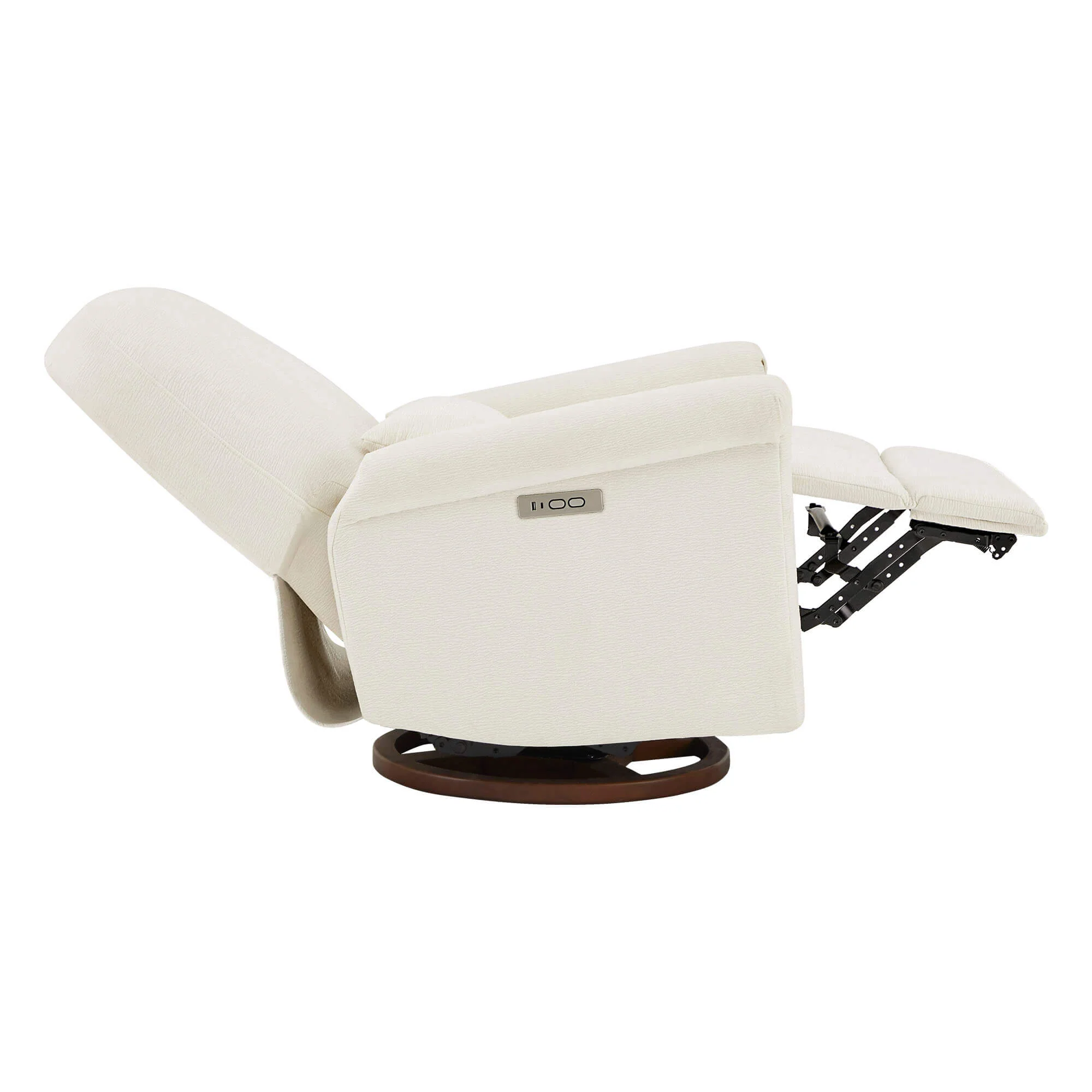 Aurora Power Swivel Nursery Glider Recliner - Image 7