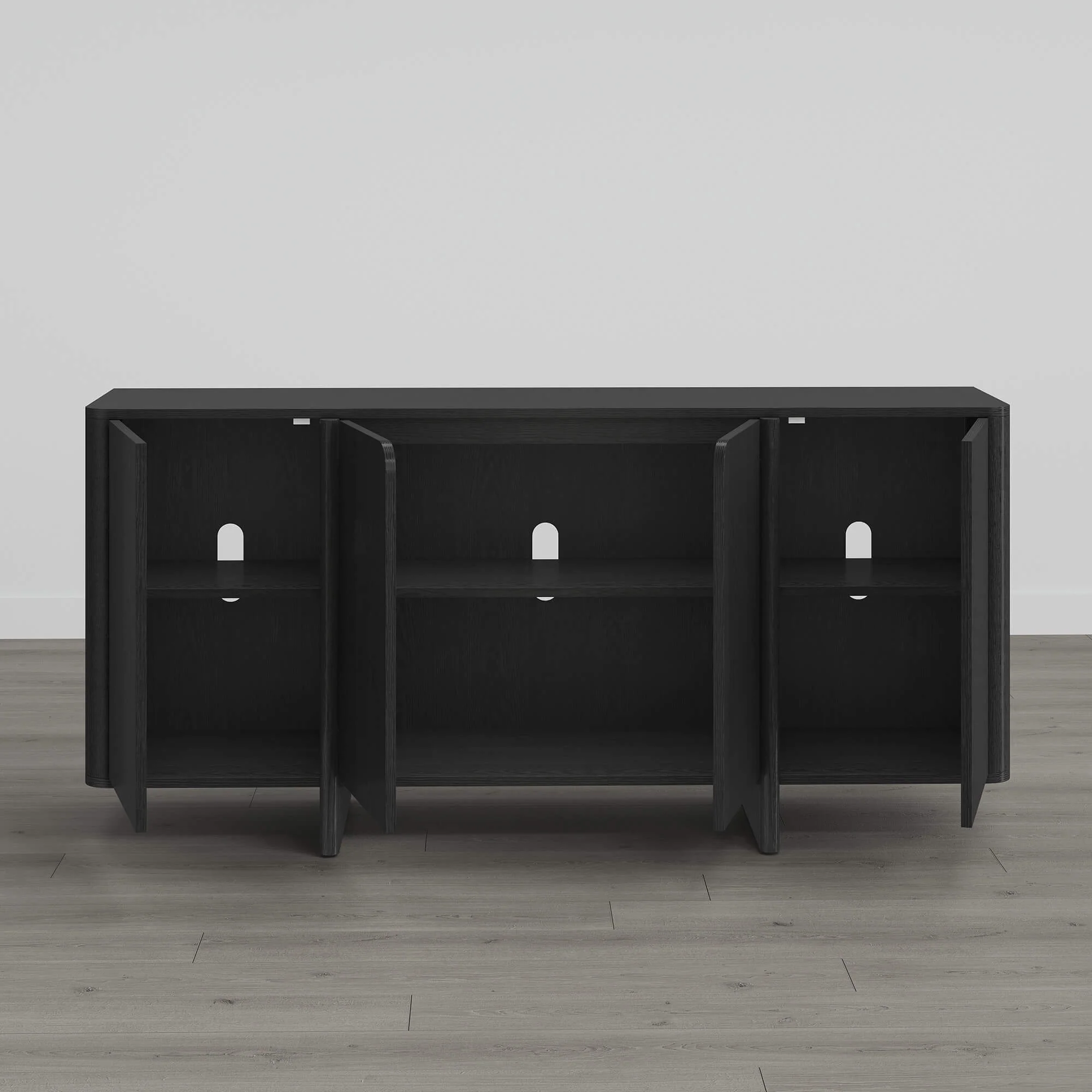 67” Bennett Modern Spacious Multi-Zone Sideboard - Image 10