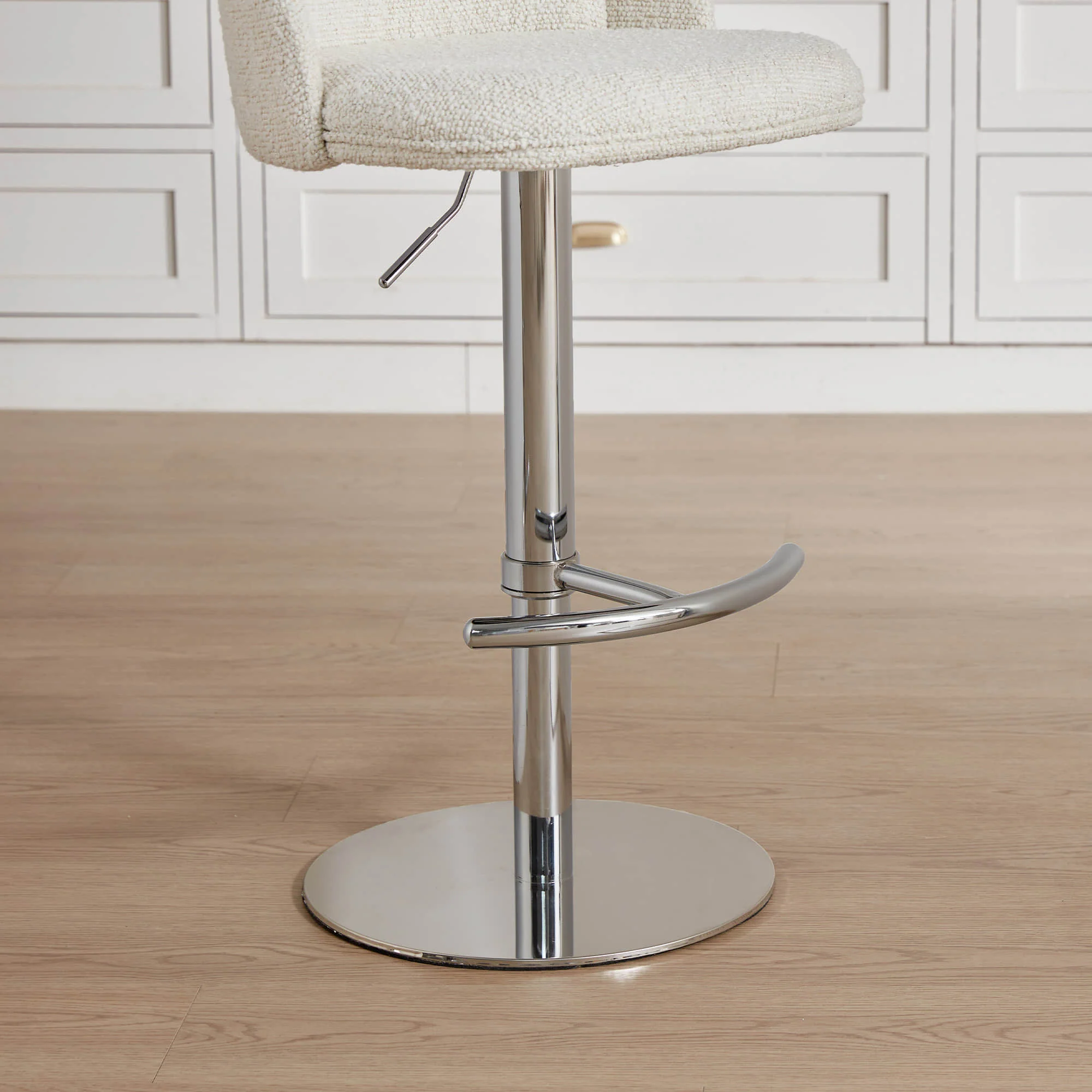 Blythe Upholstered Adjustable Height Swivel Bar & Counter Stools - Image 42