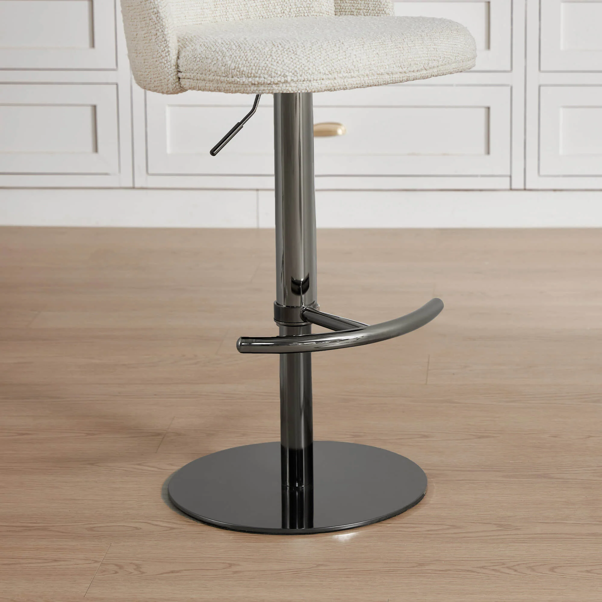Blythe Upholstered Adjustable Height Swivel Bar & Counter Stools - Image 49