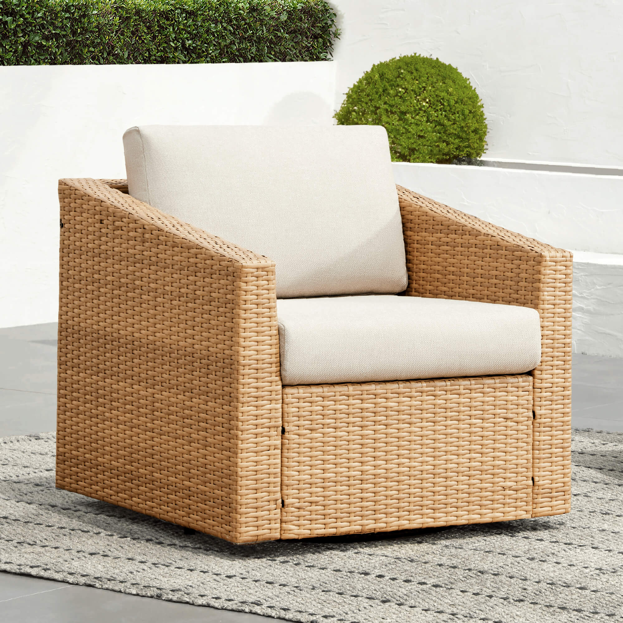 Calum Rattan Outdoor 5-Piece Patio Set - Image 60