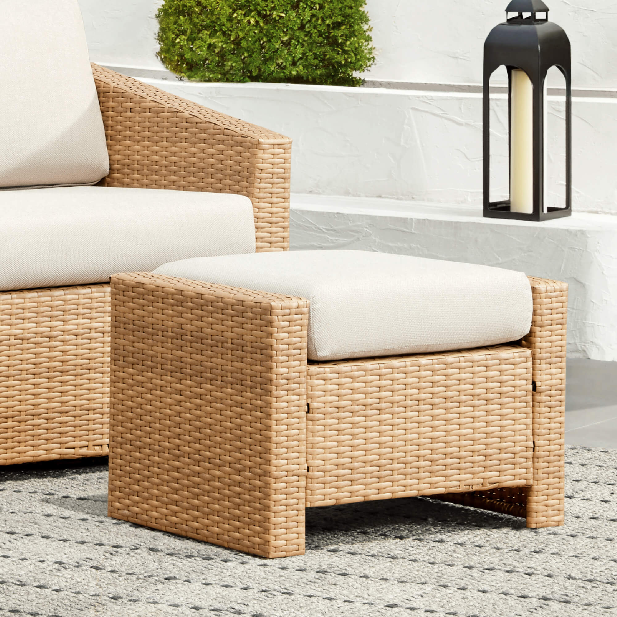 Calum Rattan Outdoor 5-Piece Patio Set - Image 62