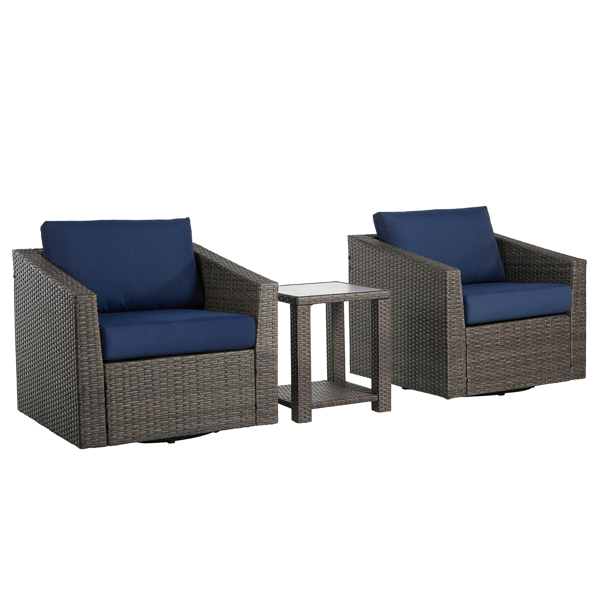 Calum Rattan Outdoor Bistro Set - Image 28