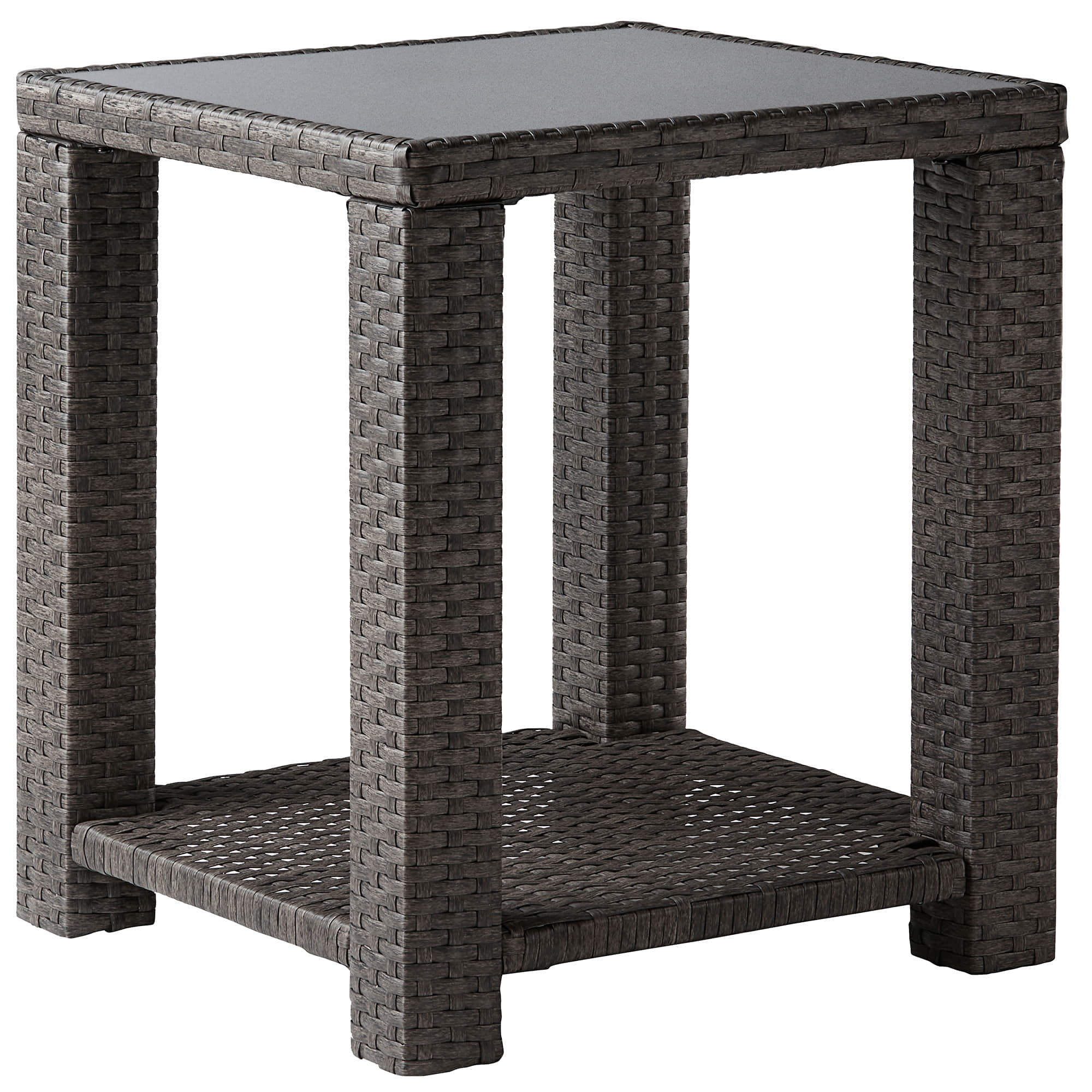 Calum Rattan Outdoor Bistro Set - Image 35
