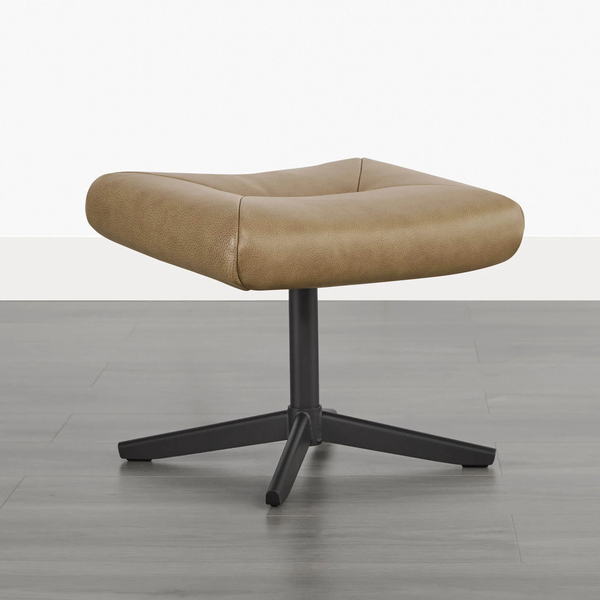 Cary Genuine Leather Swivel Reclining Chair & Ottoman - Image 50