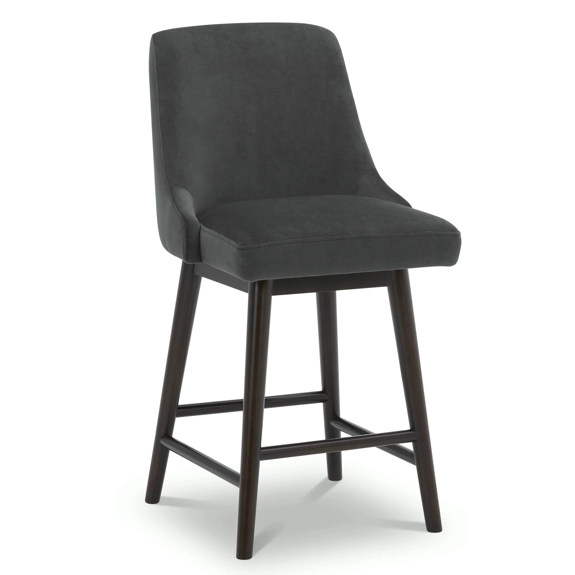 Greyson Mid-Century Swivel Bar Counter Stool - Image 10