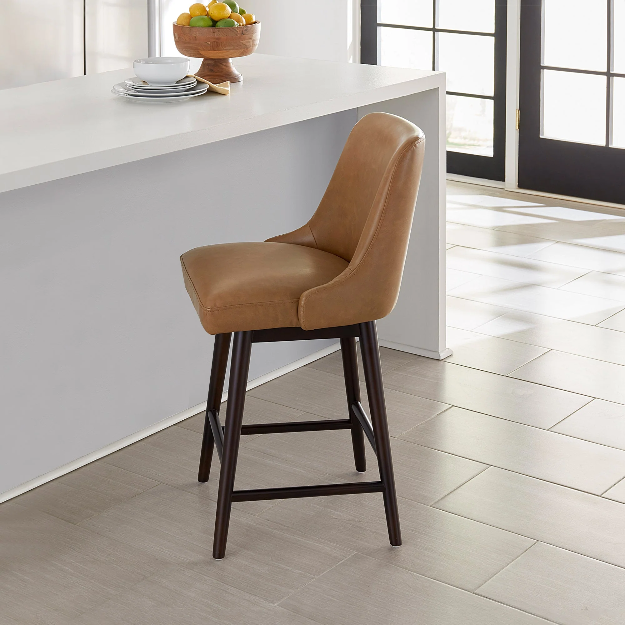 Greyson Mid-Century Swivel Bar Counter Stool - Image 20