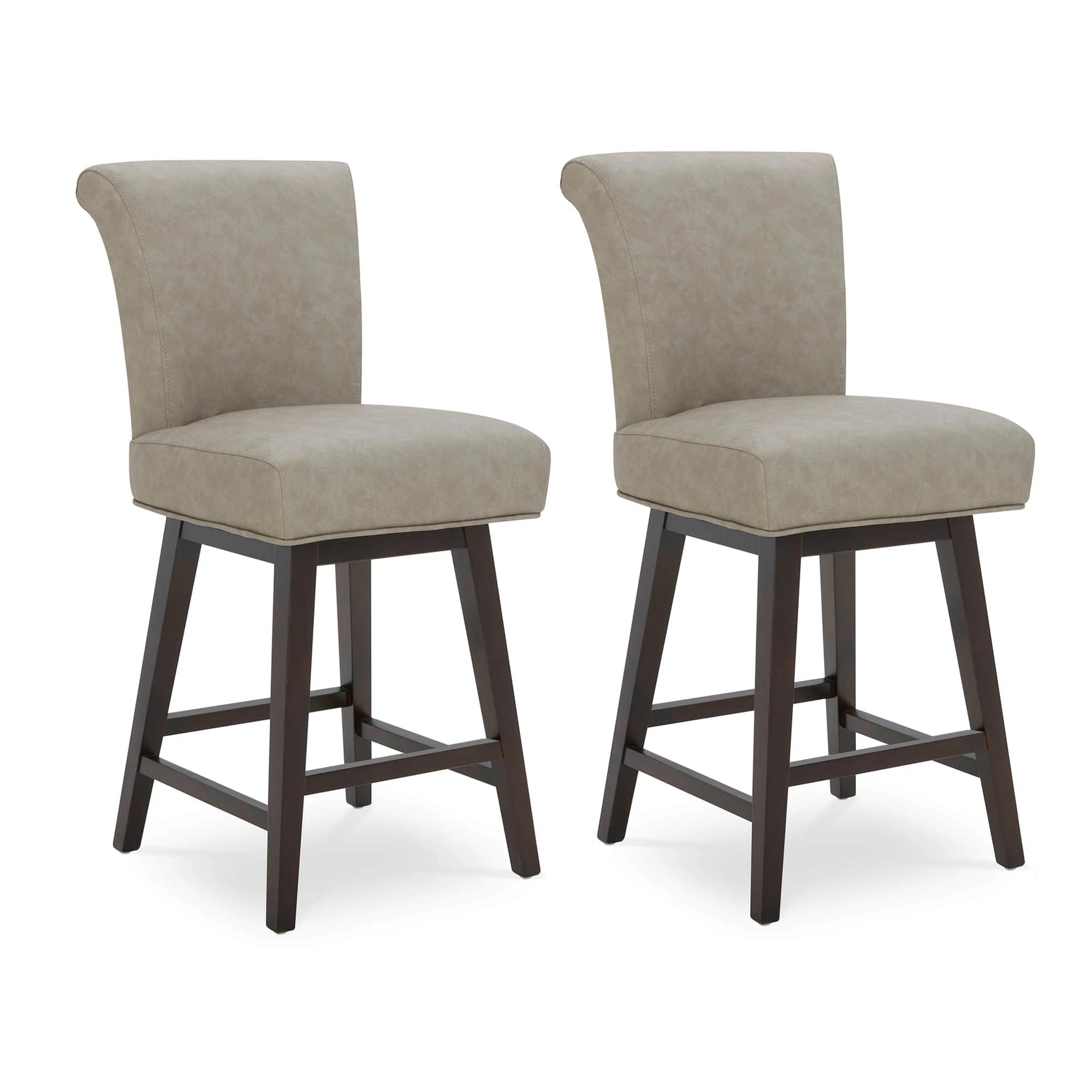 Alina Modern Swivel Bar & Counter Stool - Image 27