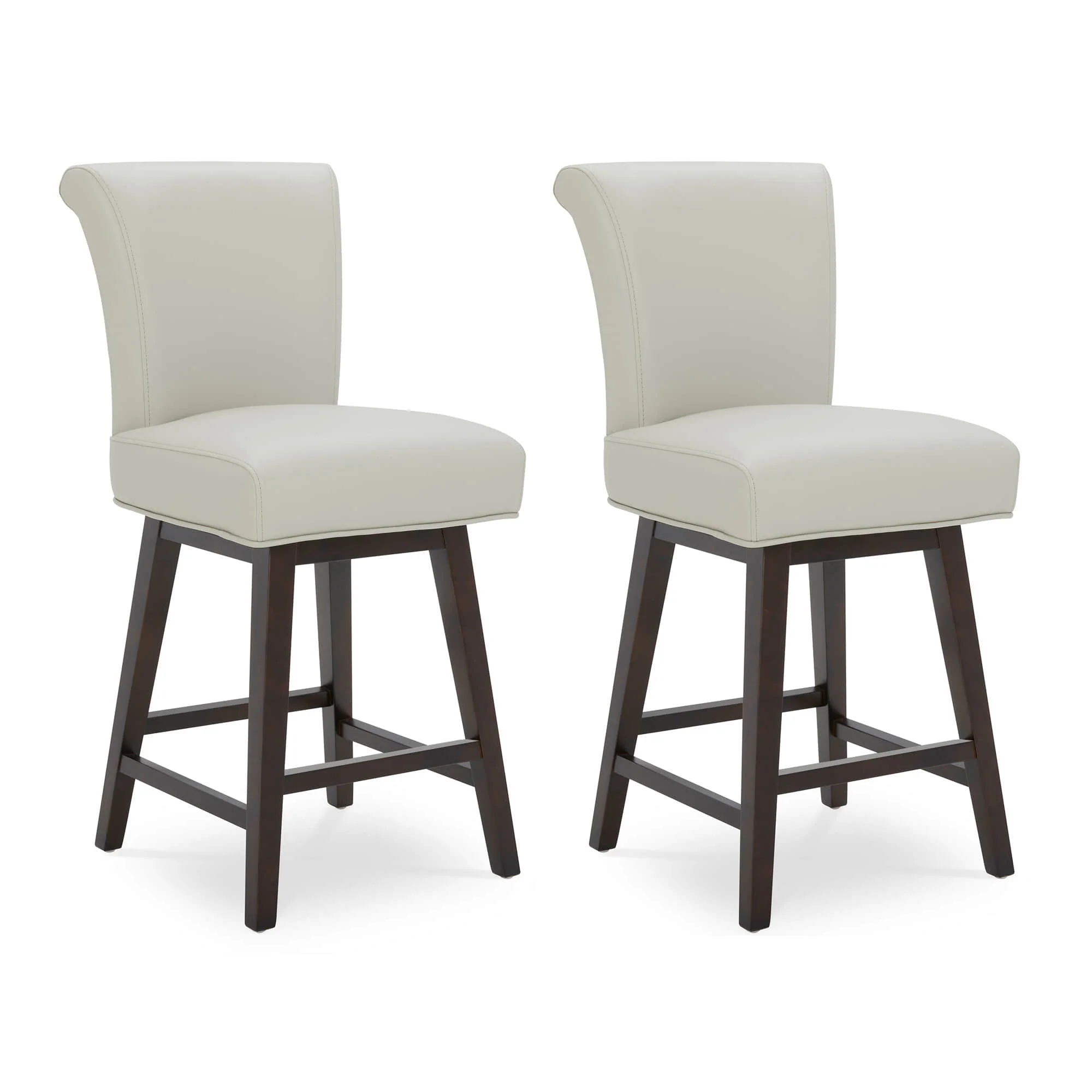 Alina Modern Swivel Bar & Counter Stool - Image 8