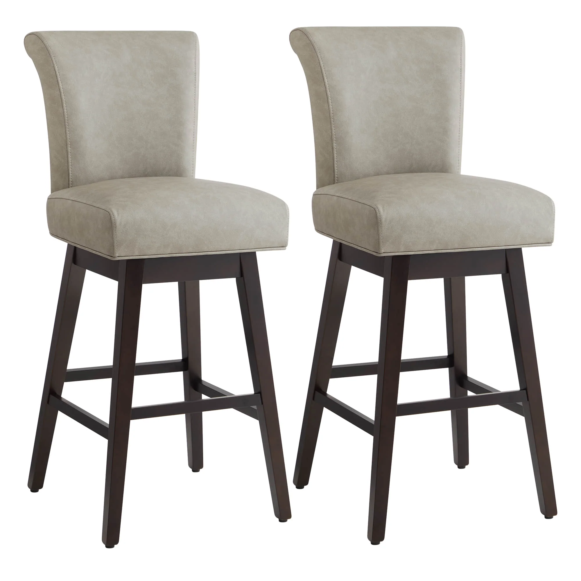 Alina Modern Swivel Bar & Counter Stool - Image 82