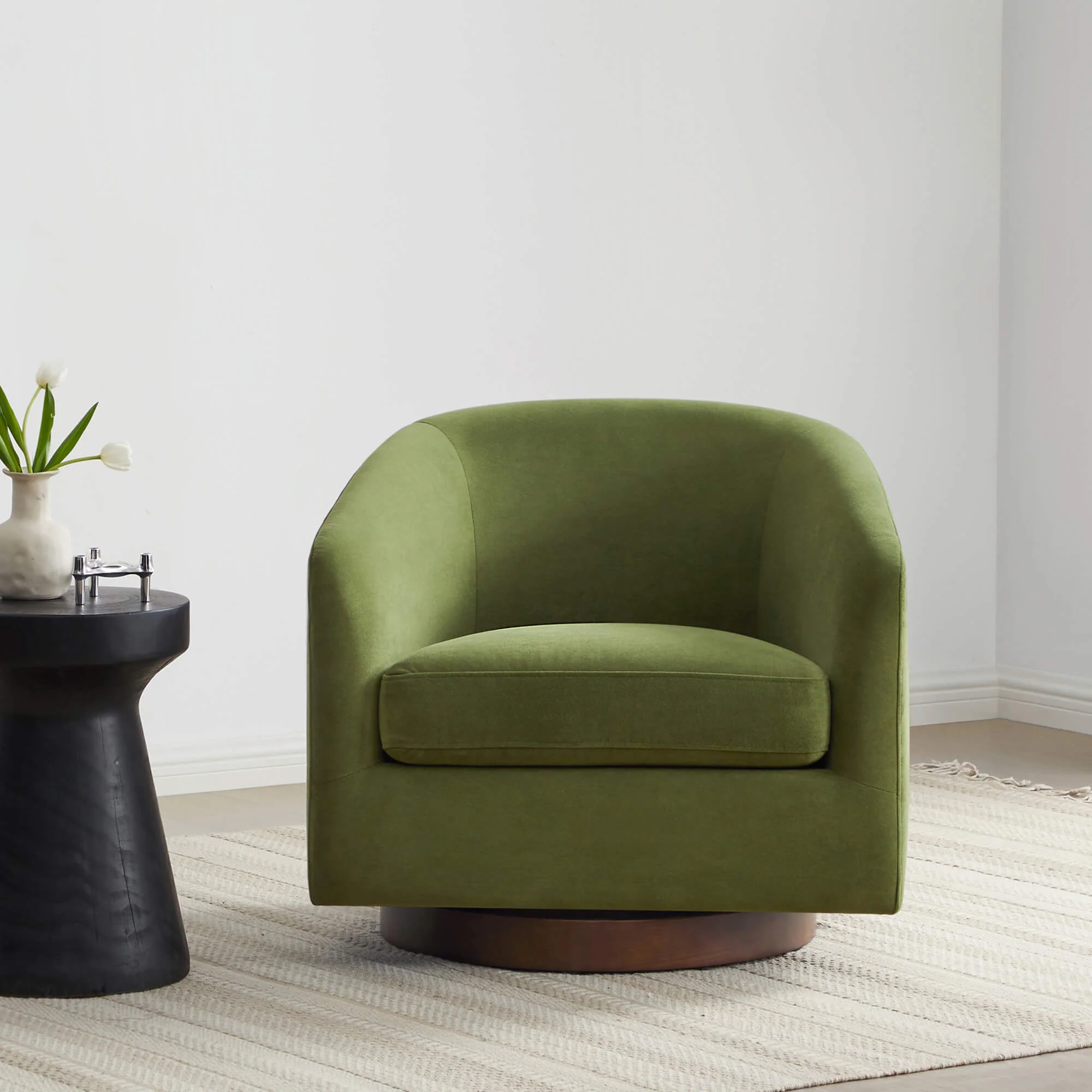 Wren Modern Swivel Accent Chair - Image 56
