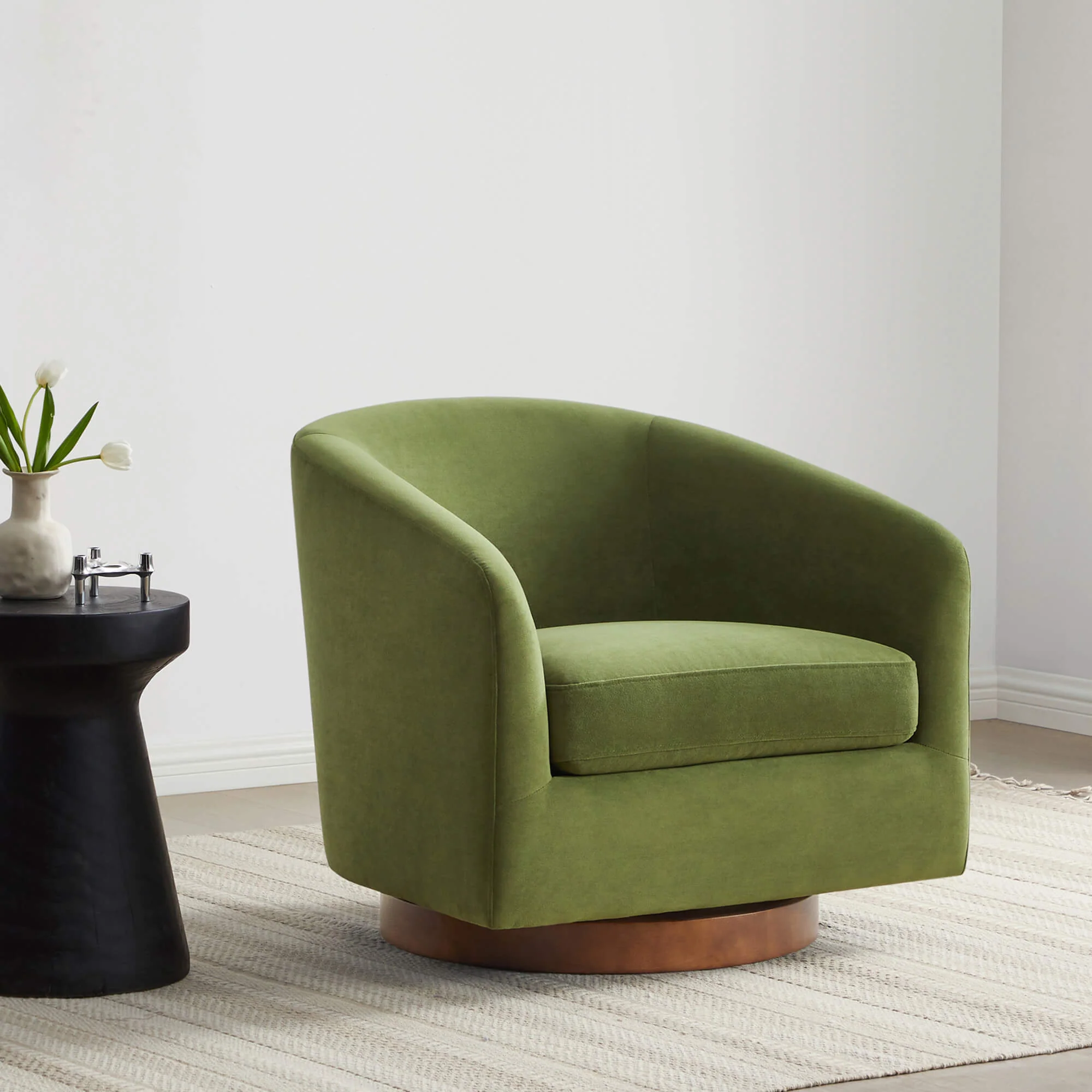 Wren Modern Swivel Accent Chair - Image 57