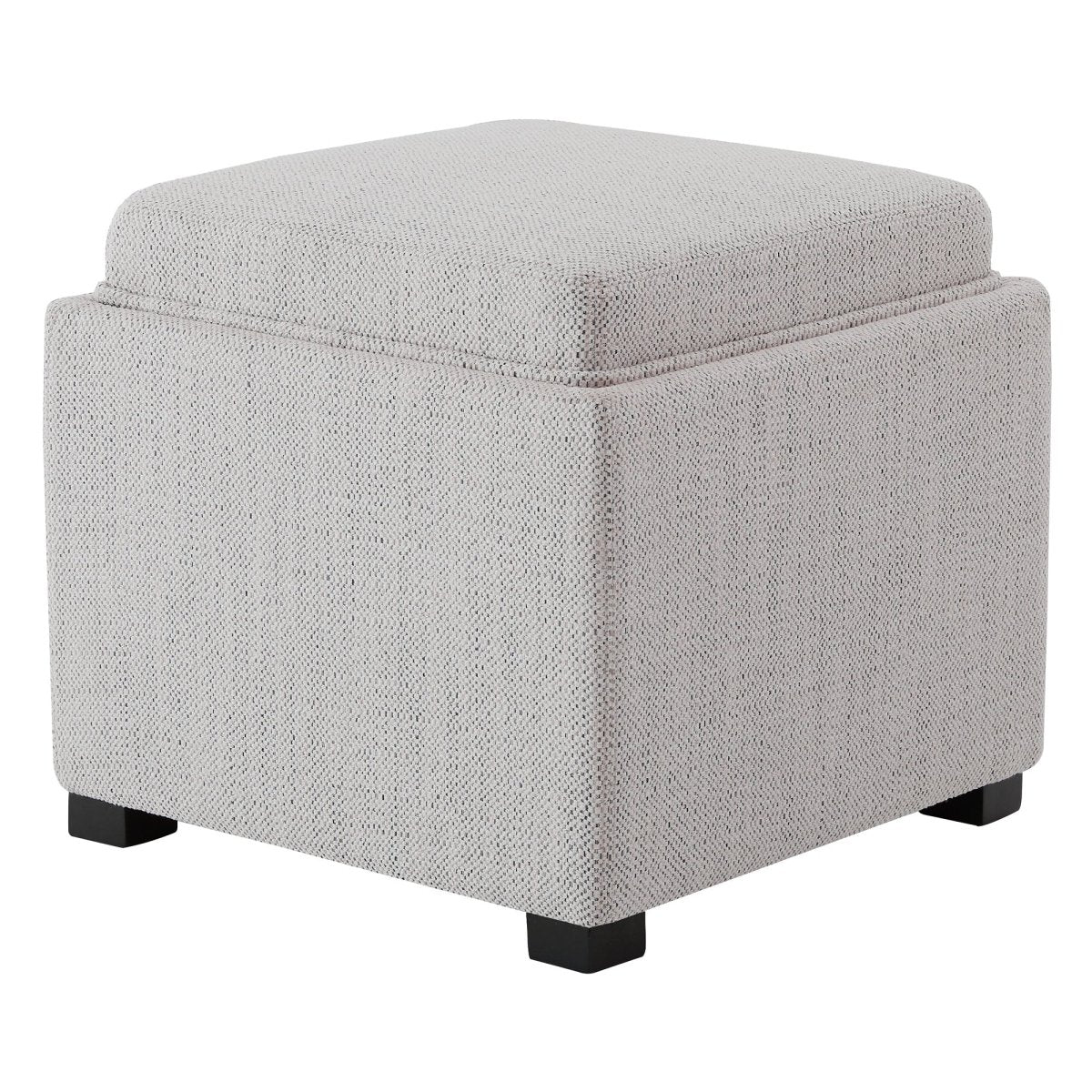Cube Storage Ottoman - Fabric & Leather - Image 18