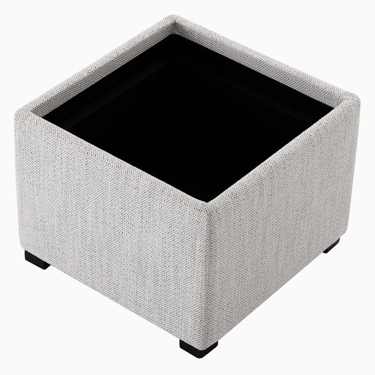 Cube Storage Ottoman - Fabric & Leather - Image 20
