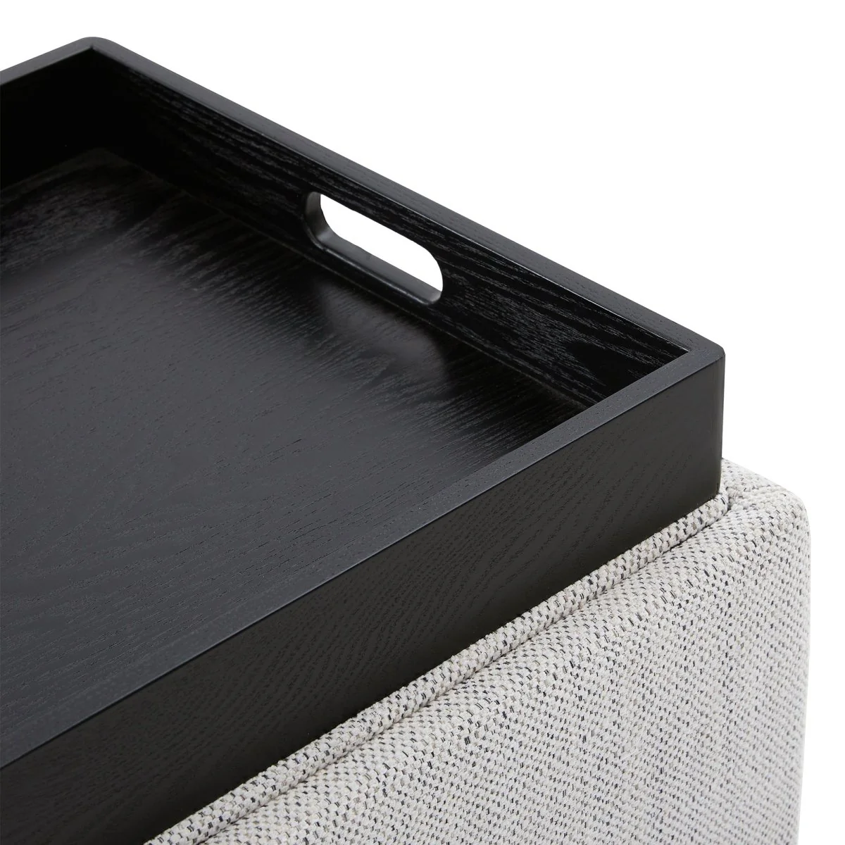 Cube Storage Ottoman - Fabric & Leather - Image 21