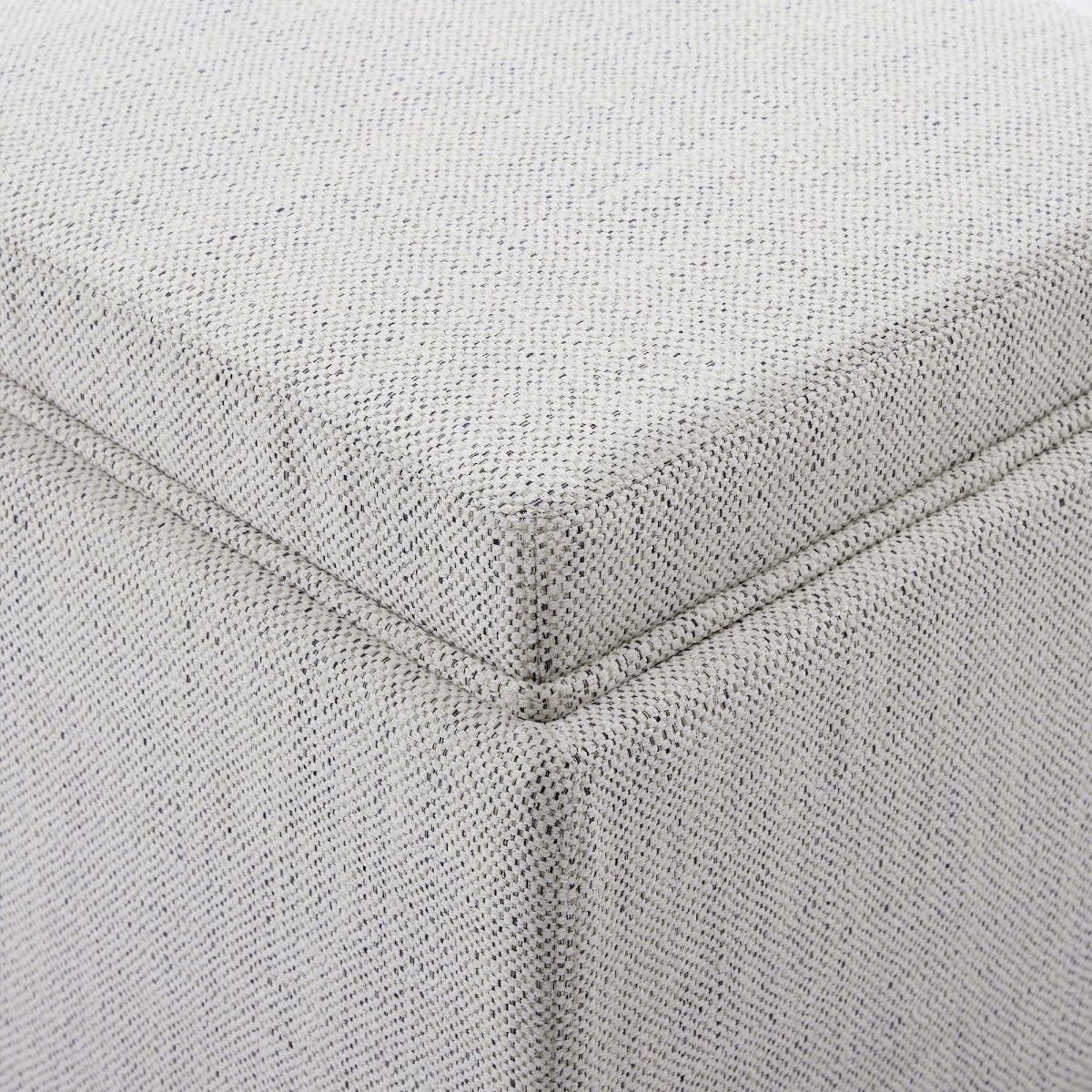 Cube Storage Ottoman - Fabric & Leather - Image 22