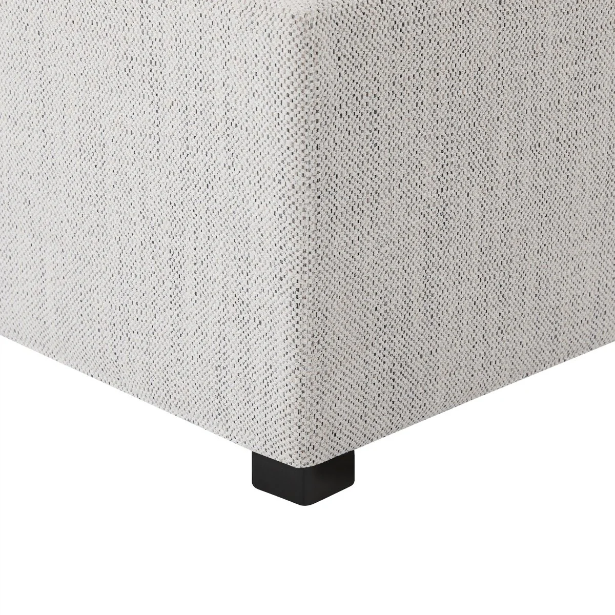 Cube Storage Ottoman - Fabric & Leather - Image 23