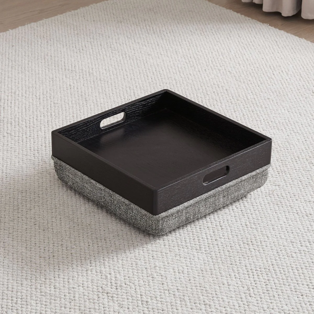 Cube Storage Ottoman - Fabric & Leather - Image 34