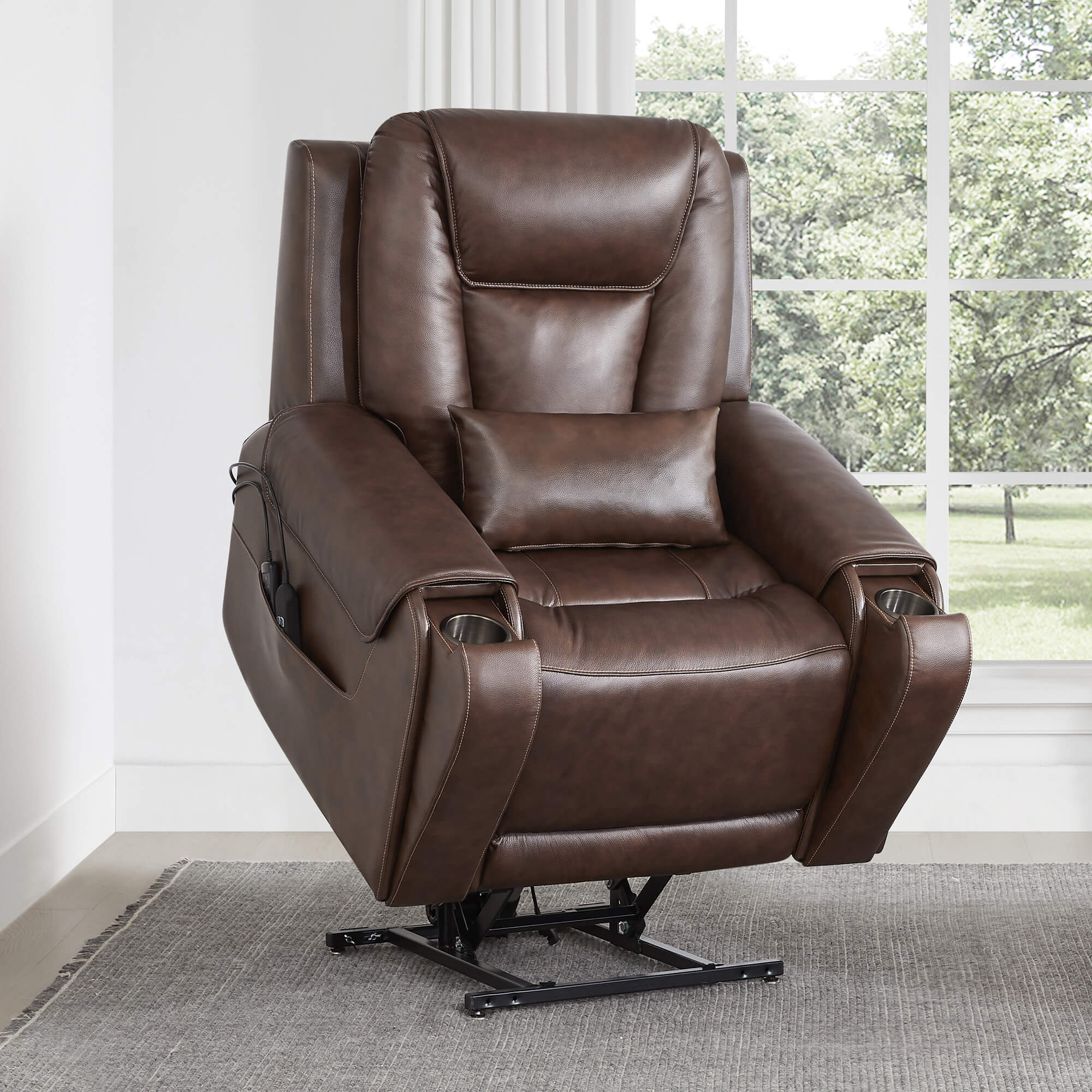 Davin Power Lift Assist Infinite Position Recliner - Image 10
