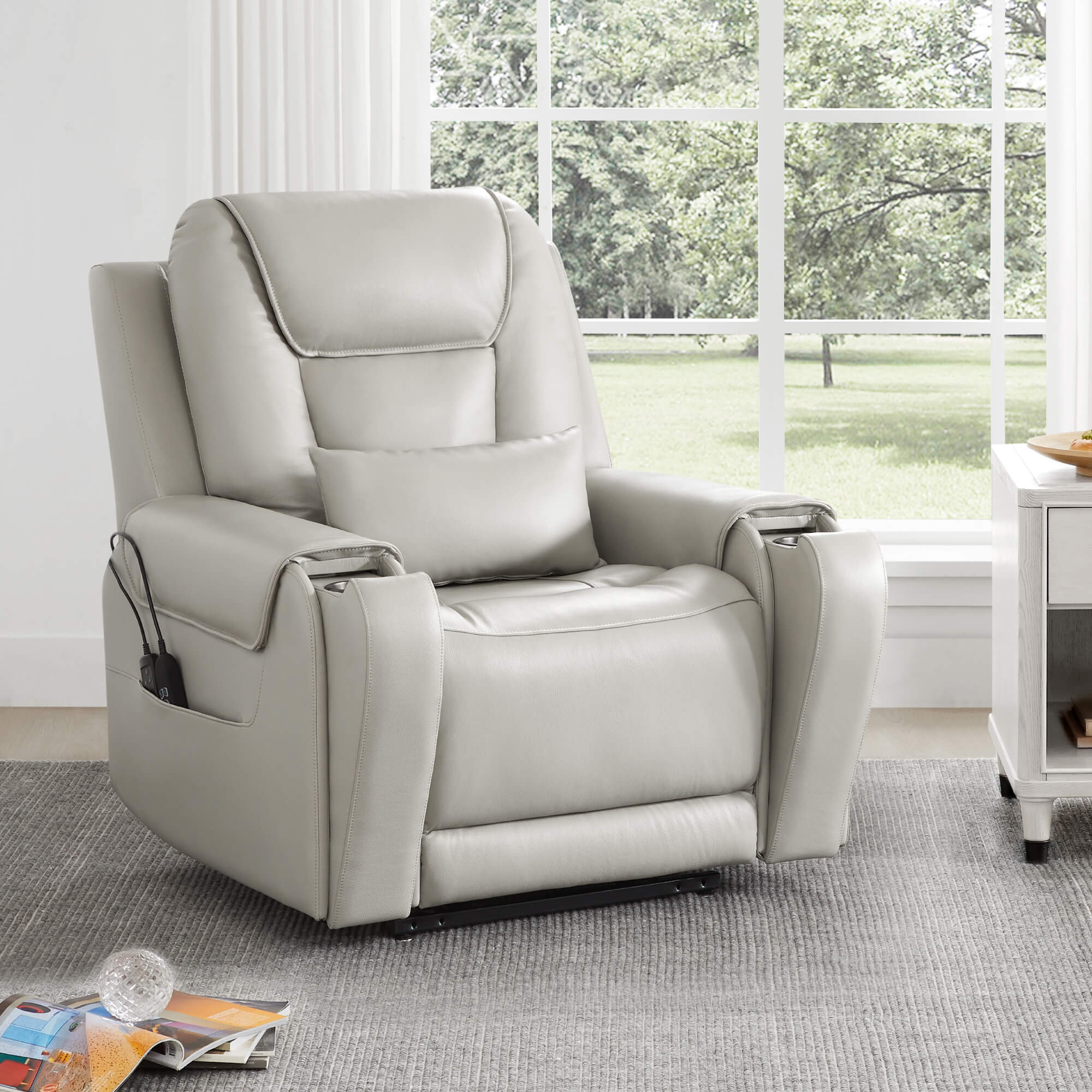 Davin Power Lift Assist Infinite Position Recliner - Image 12
