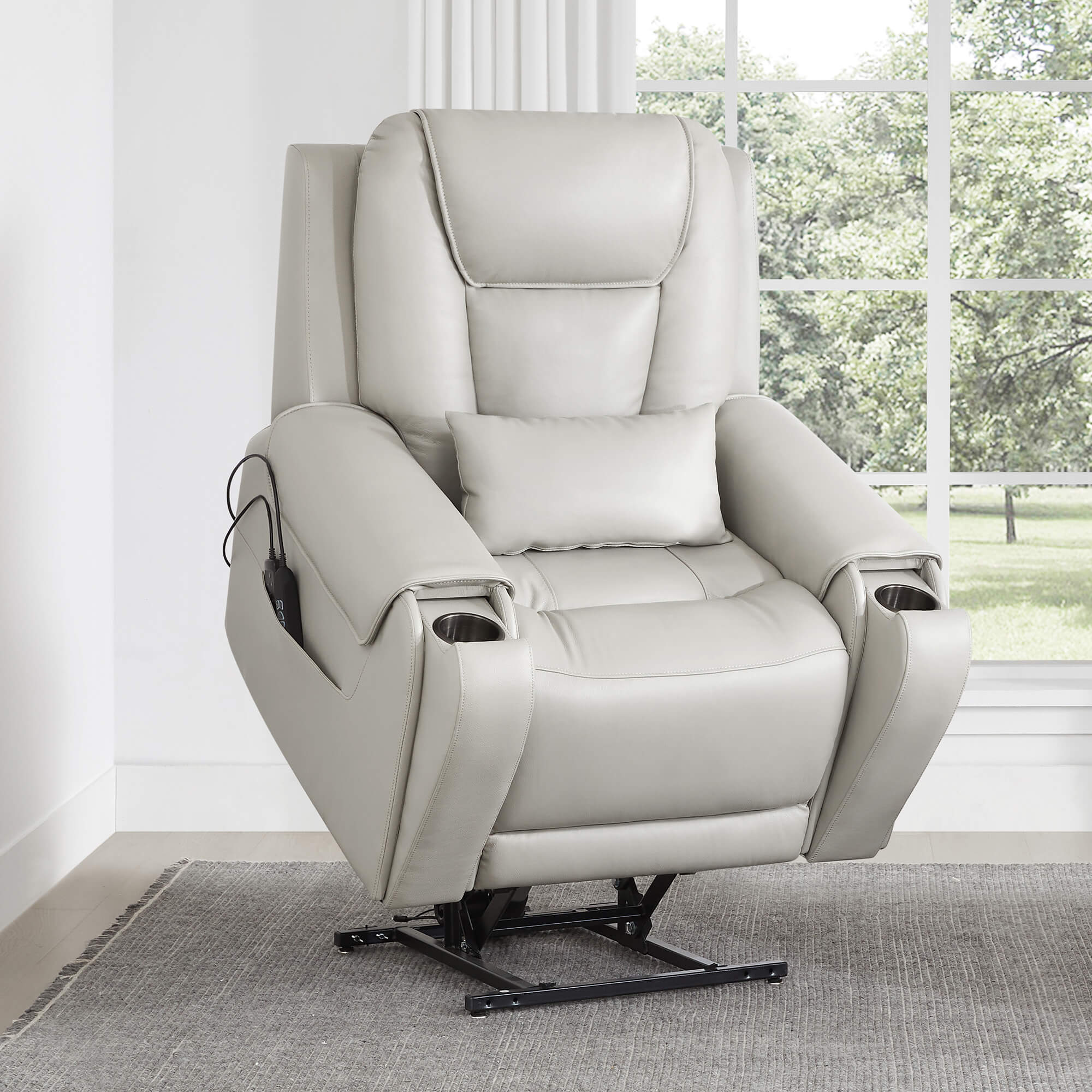 Davin Power Lift Assist Infinite Position Recliner - Image 16