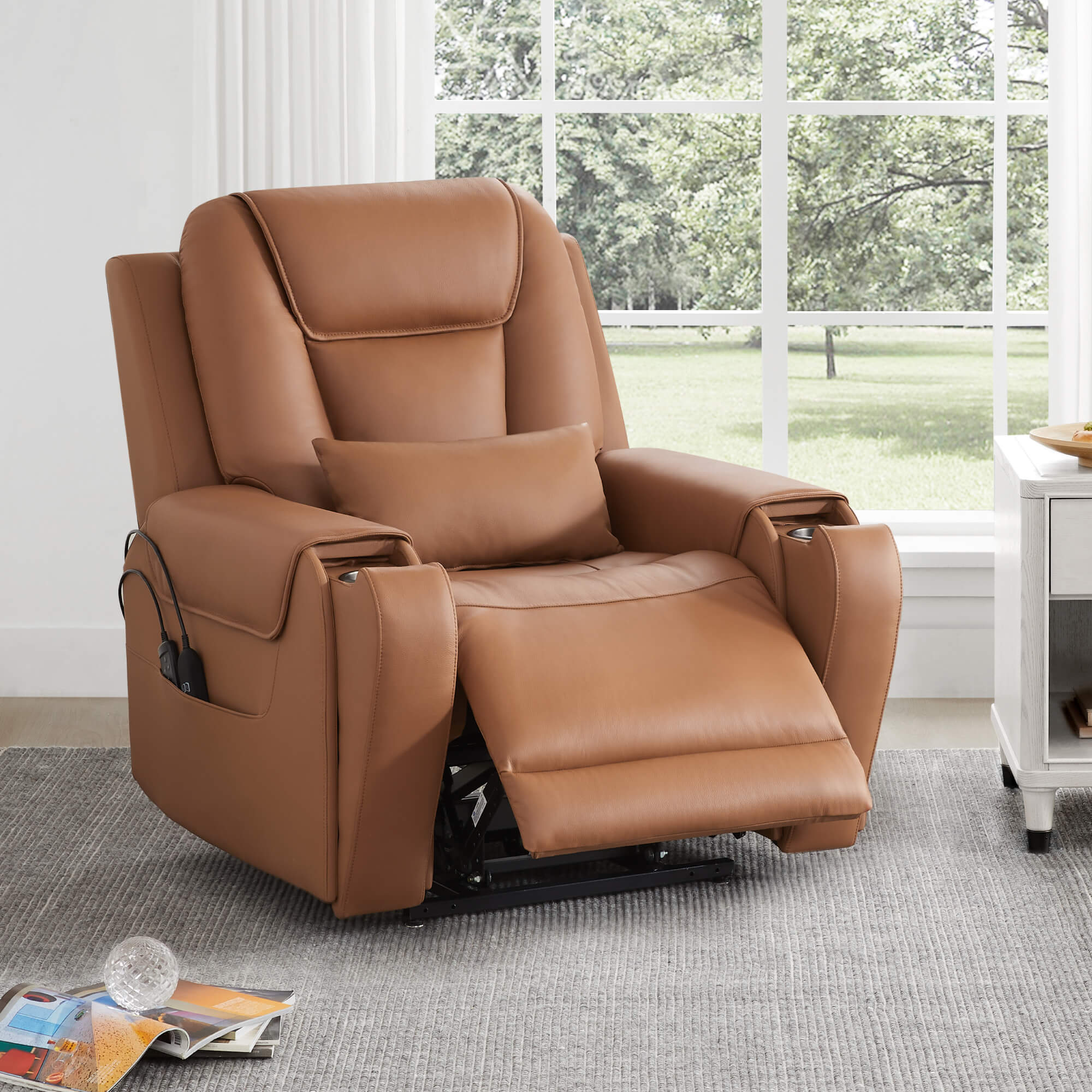 Davin Power Lift Assist Infinite Position Recliner - Image 18