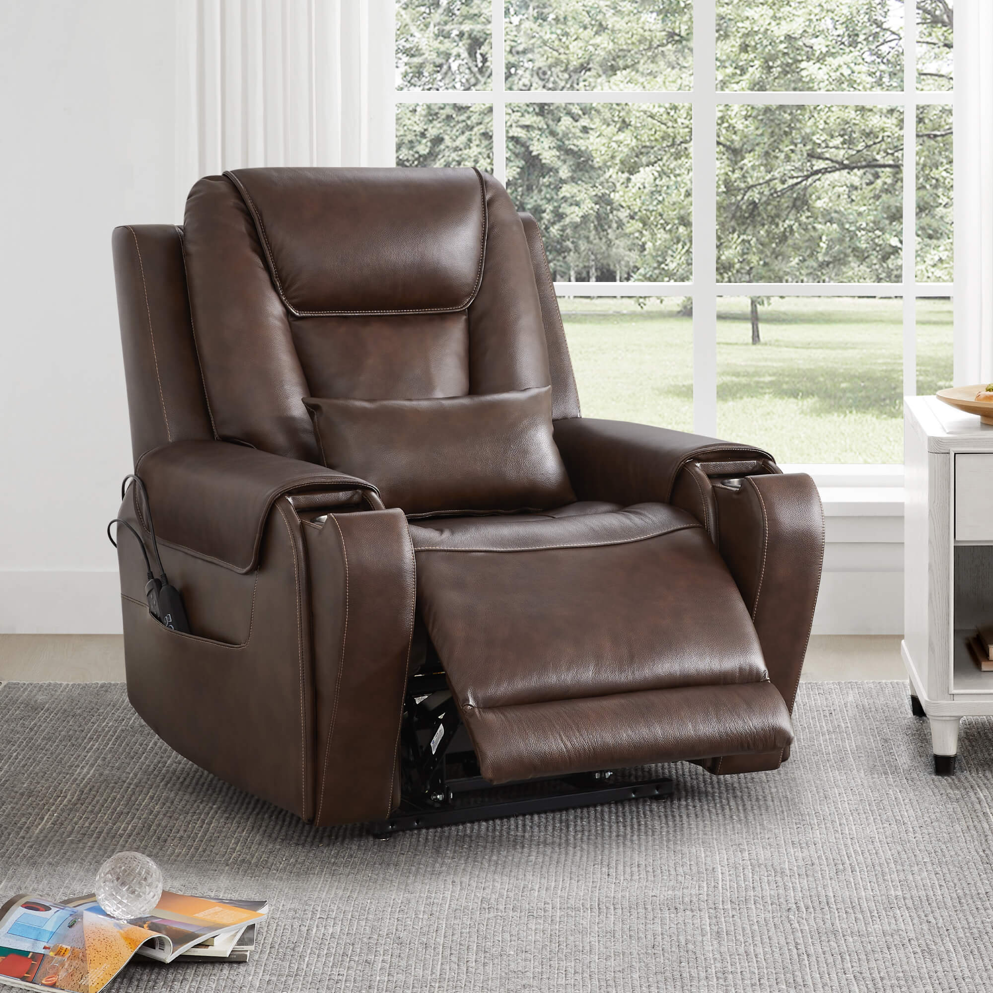 Davin Power Lift Assist Infinite Position Recliner - Image 5