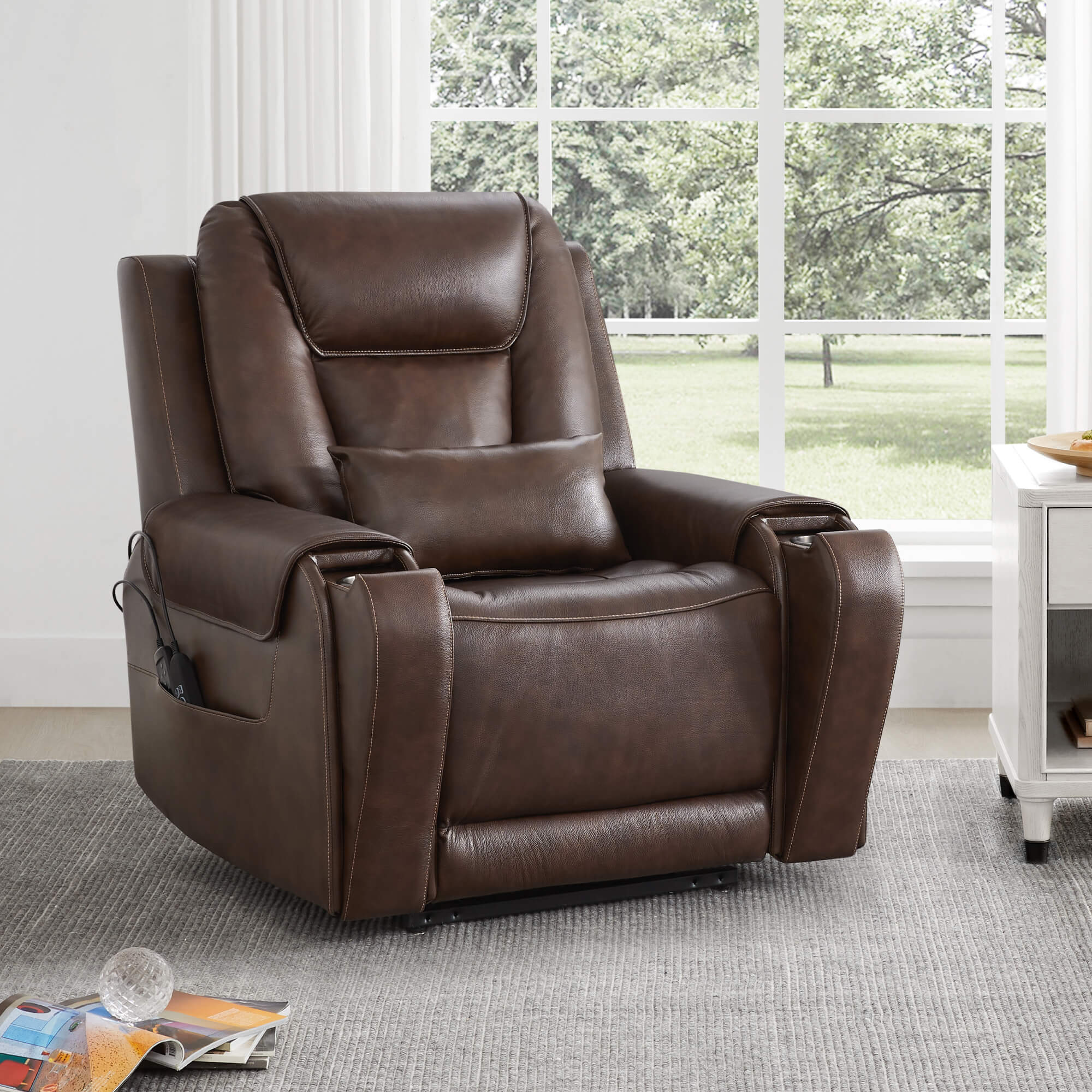 Davin Power Lift Assist Infinite Position Recliner - Image 6