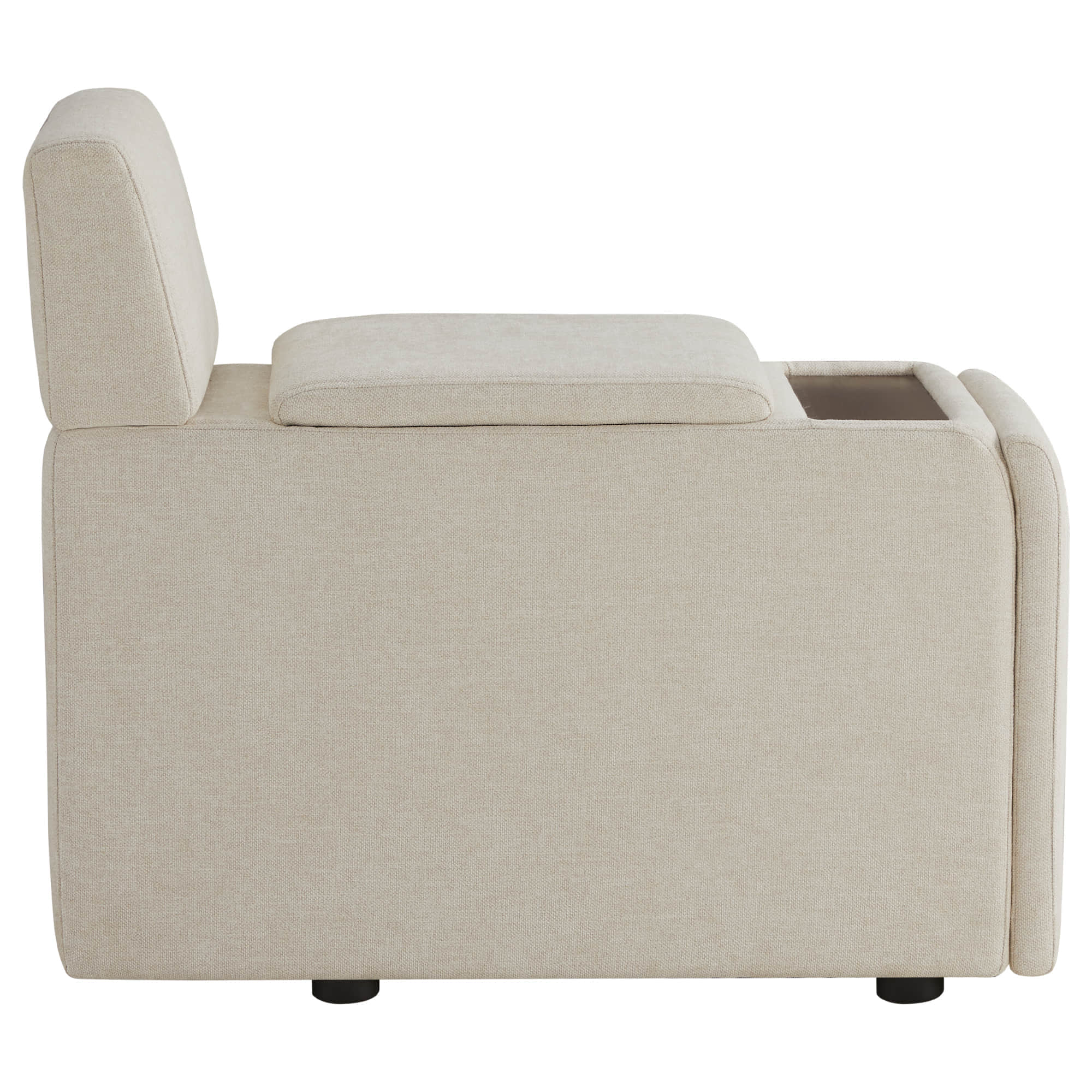 Delaney 6-Seat Modular Sofa Chaise with Storage Ottomans - Image 16