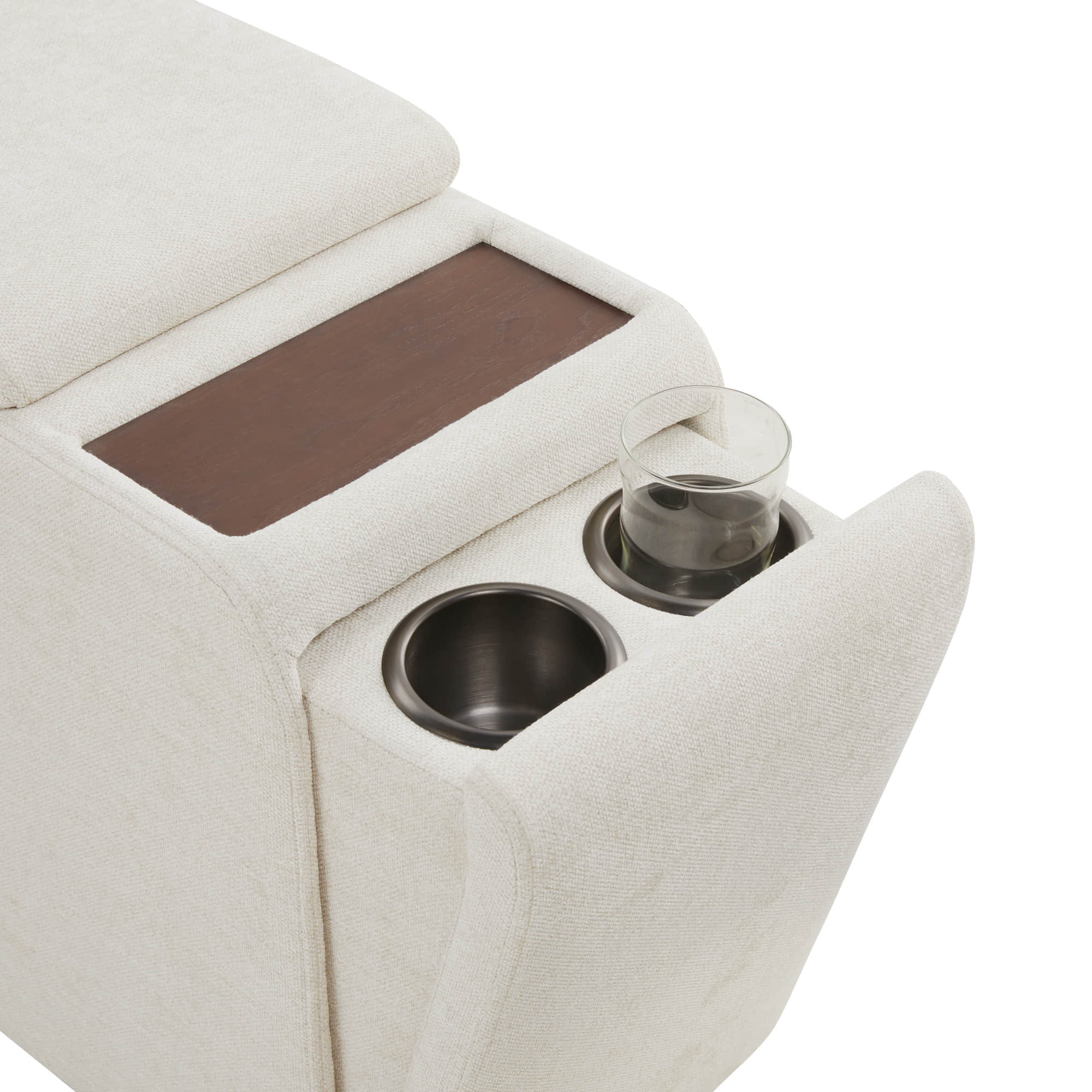 Delaney 6-Seat Modular Sofa Chaise with Storage Ottomans - Image 21